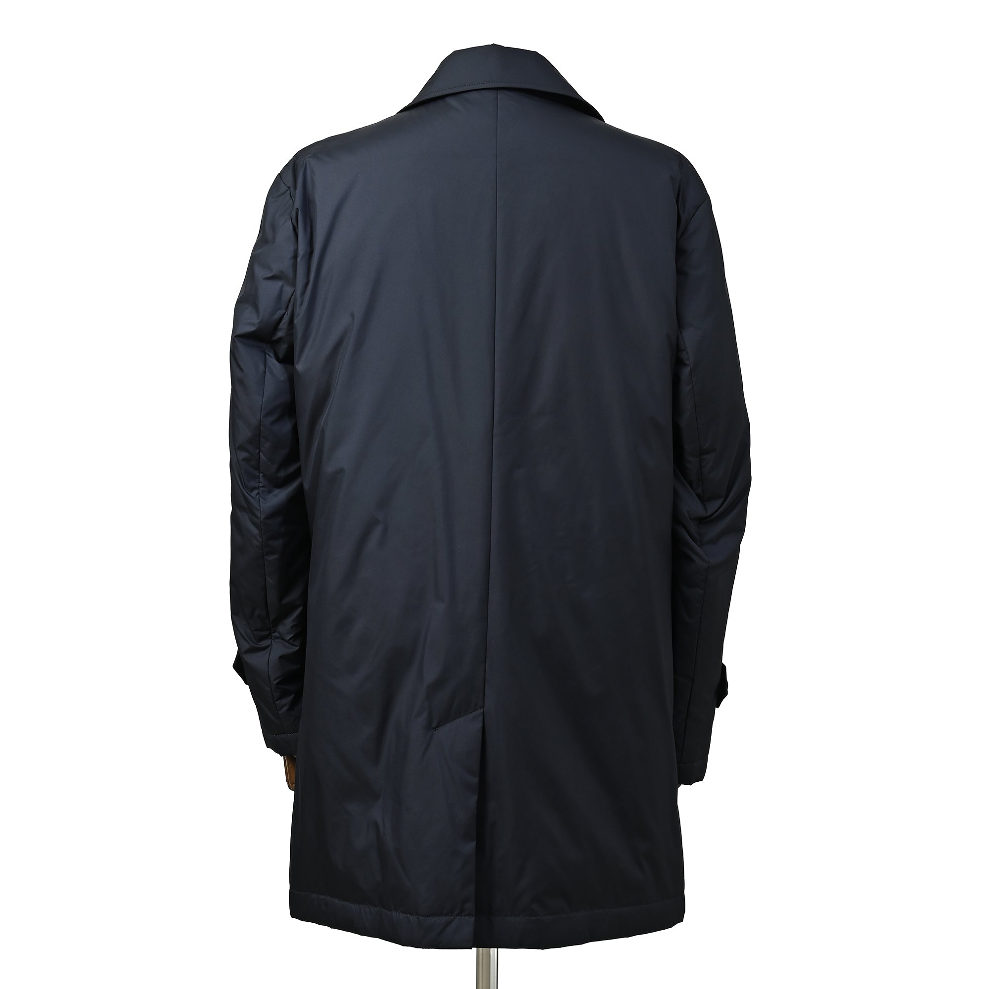 OLMETEX ステンカラーダウンコートコート ダークネイビー C-605-D