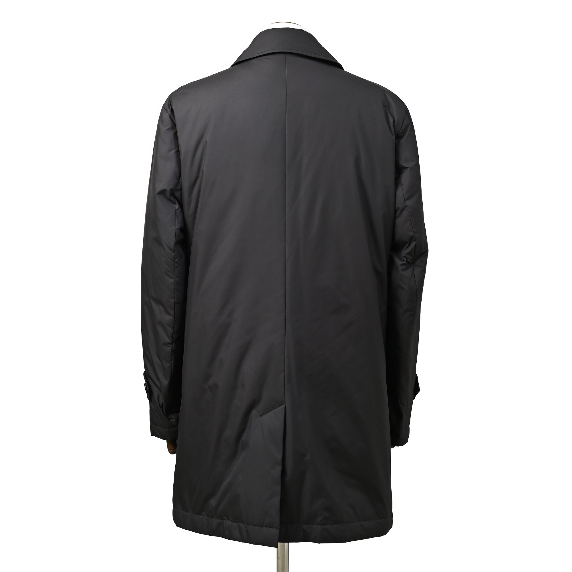 OLMETEX ステンカラーダウンコート チャコールグレー C-605-A