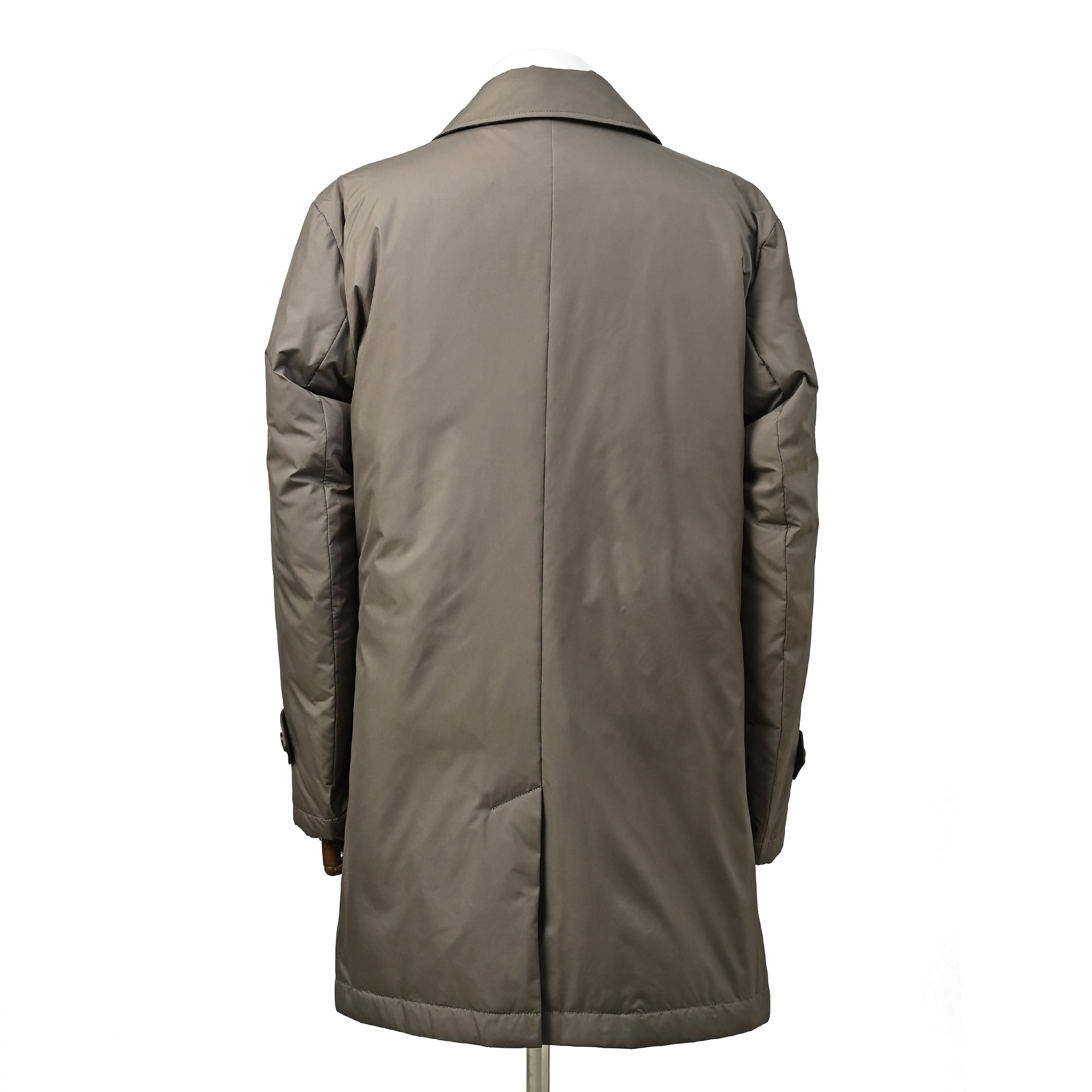 OLMETEX ステンカラーダウンコートコート マロン C-605-H