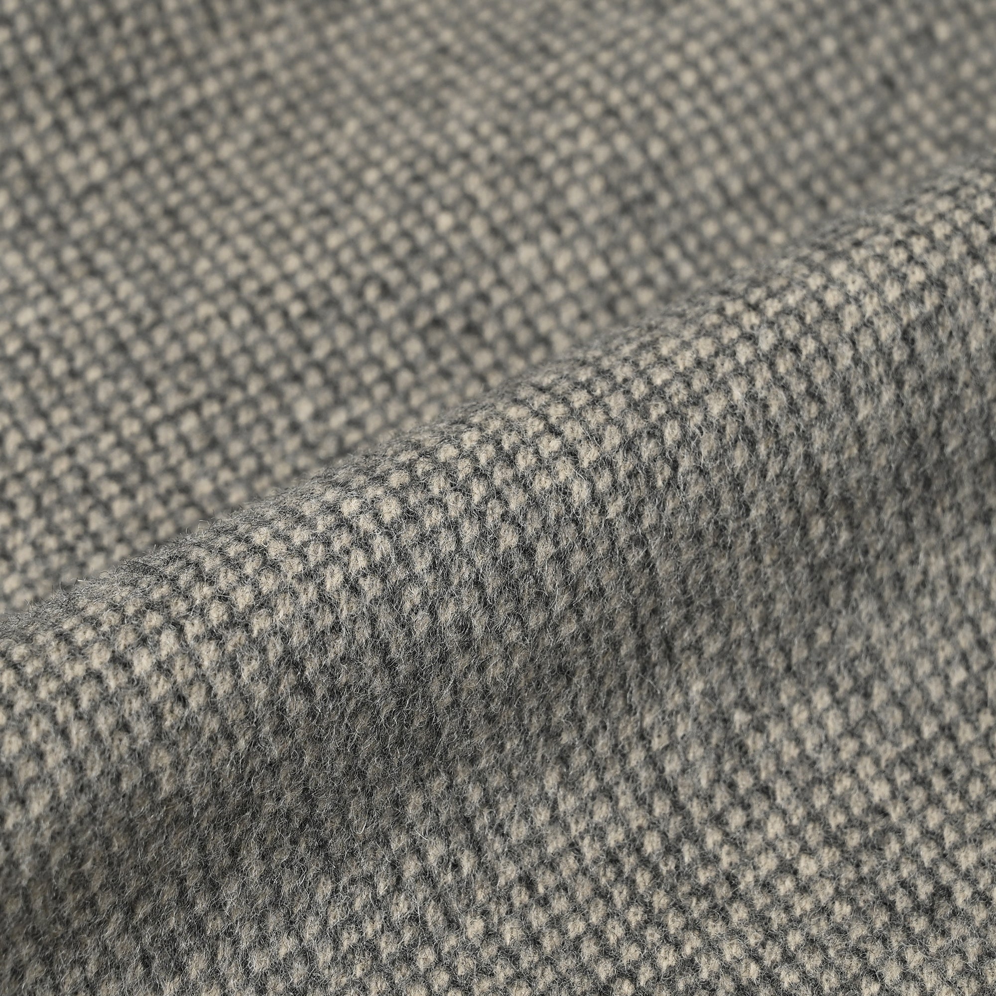 ウールカシミヤブレンド Super120'S ステンカラーコート マロン W-604-H