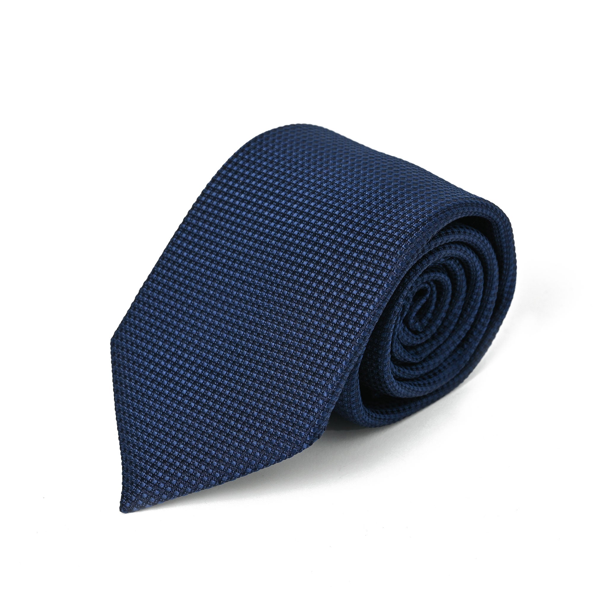 ジャカード シルク ネクタイ グレー