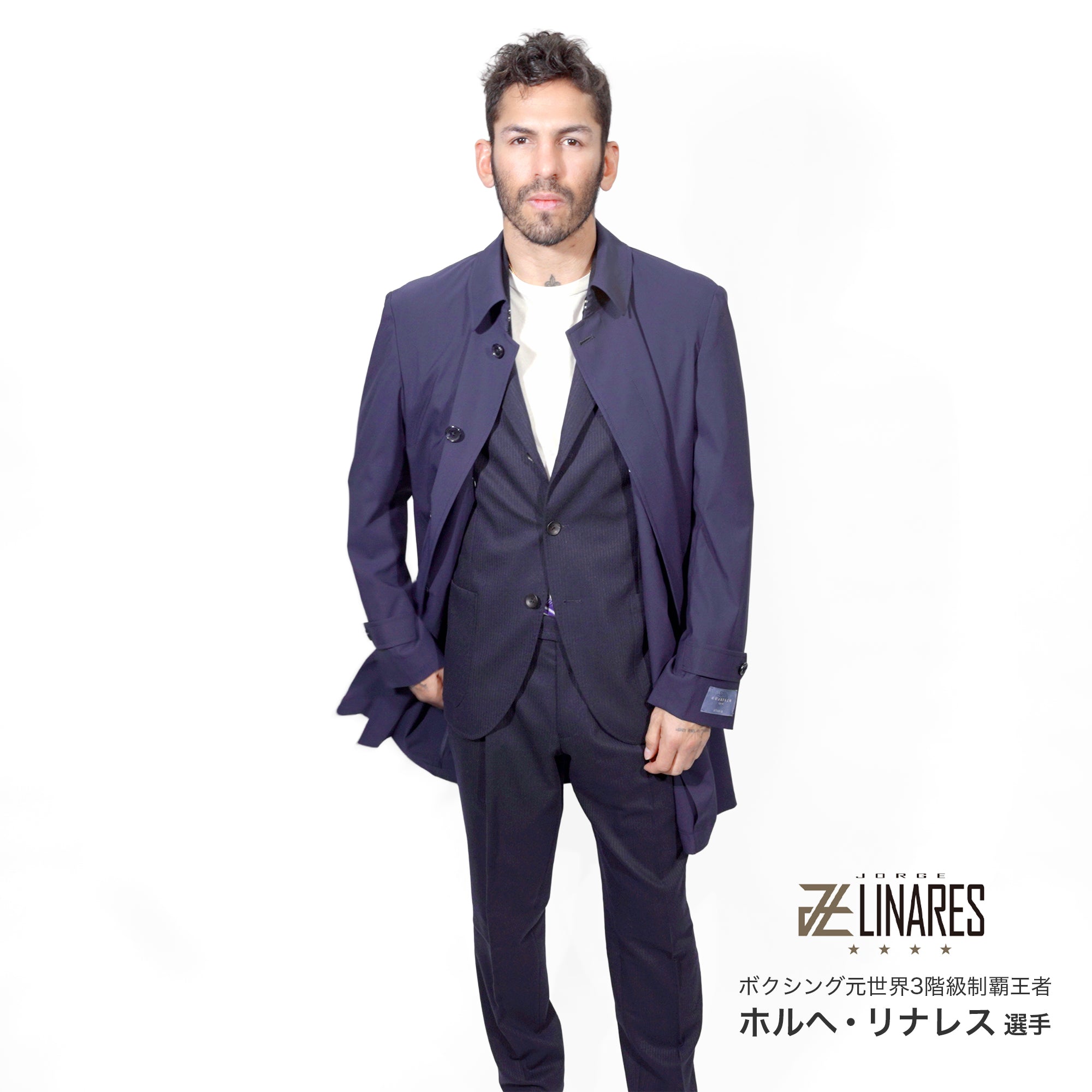 GUABELLO STUDIO(グアベロ)バルマカーン コート / ネイビー / S~LL / C-900-D