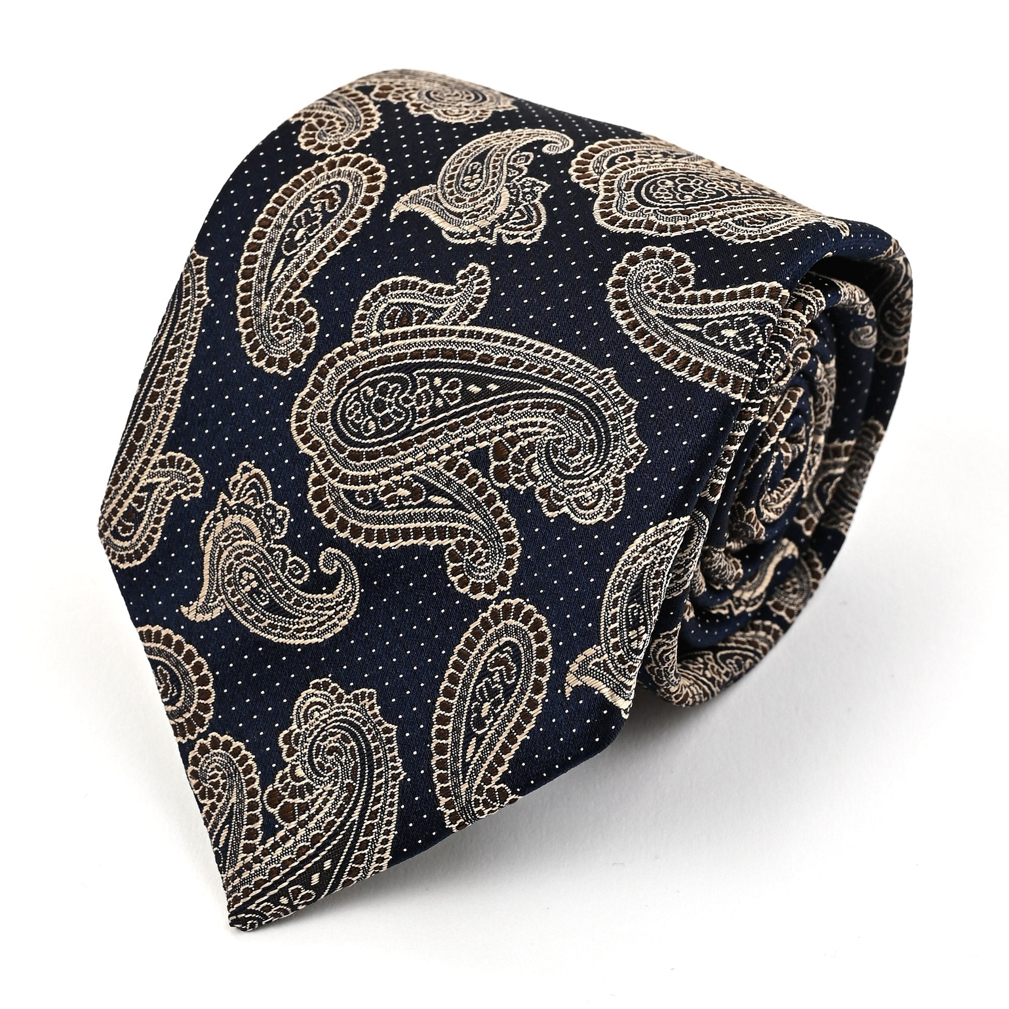 blacksign ペイズリーネクタイ　ネイビー ネイビーペイズリーネクタイNavyPaisley Necktie -0048 | XOOG