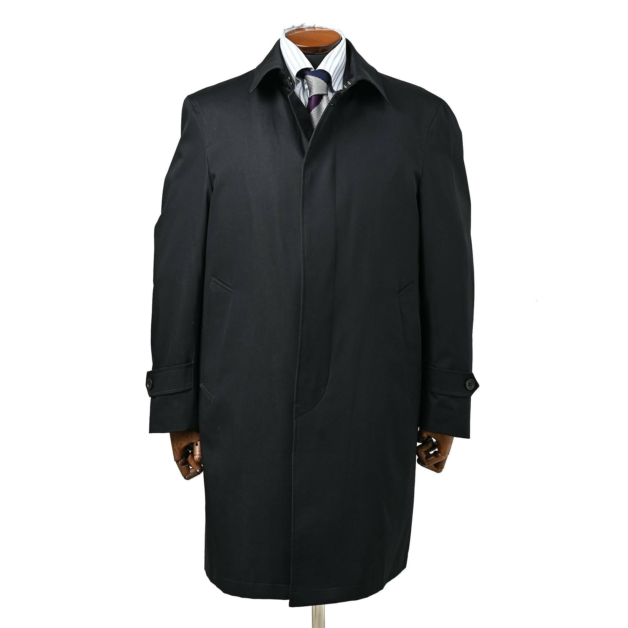 ステンカラー ダウンライナーコート / ネイビー / S,M,L,LL,XL.