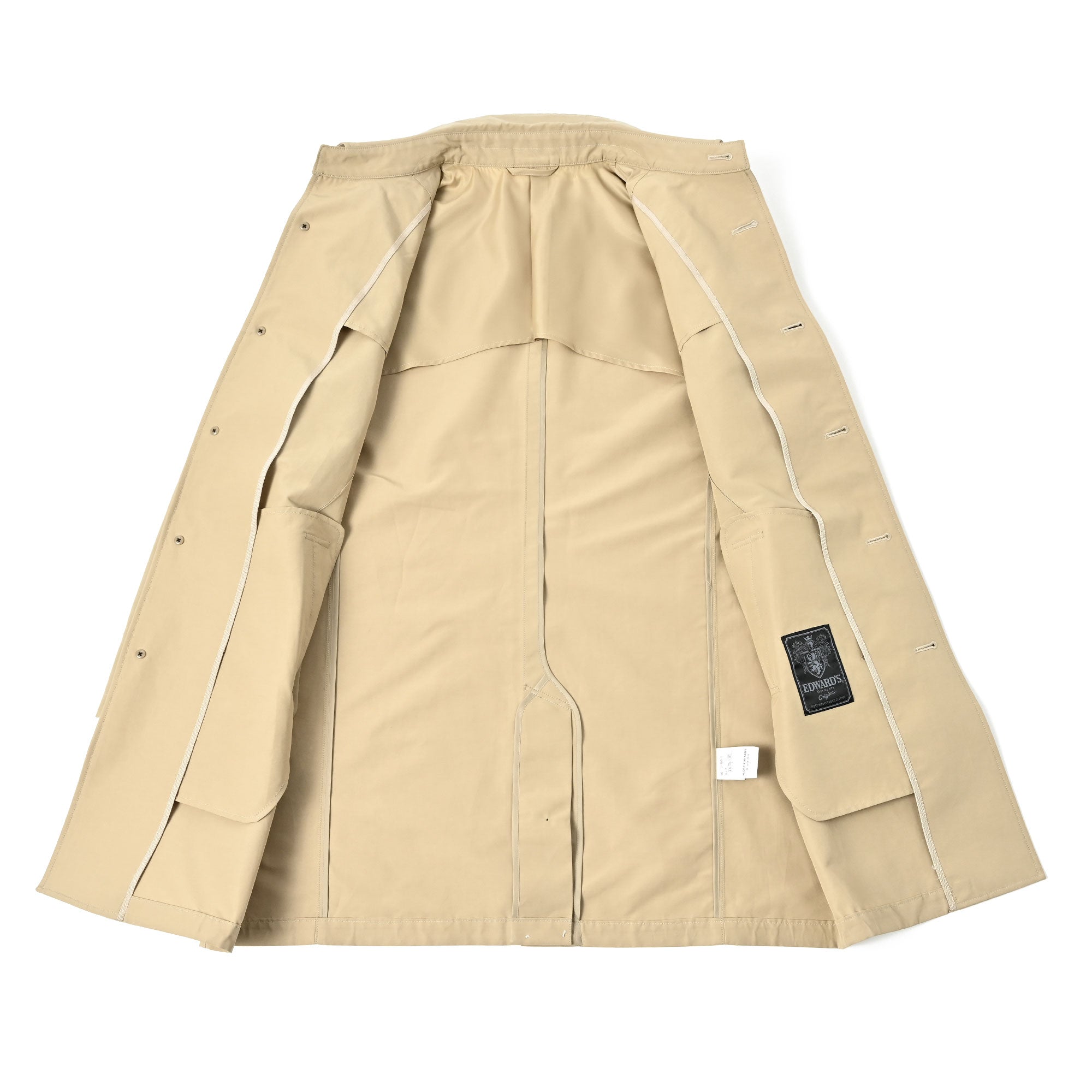 ステンカラー 撥水 スプリングコート サンドベージュ C-700-I