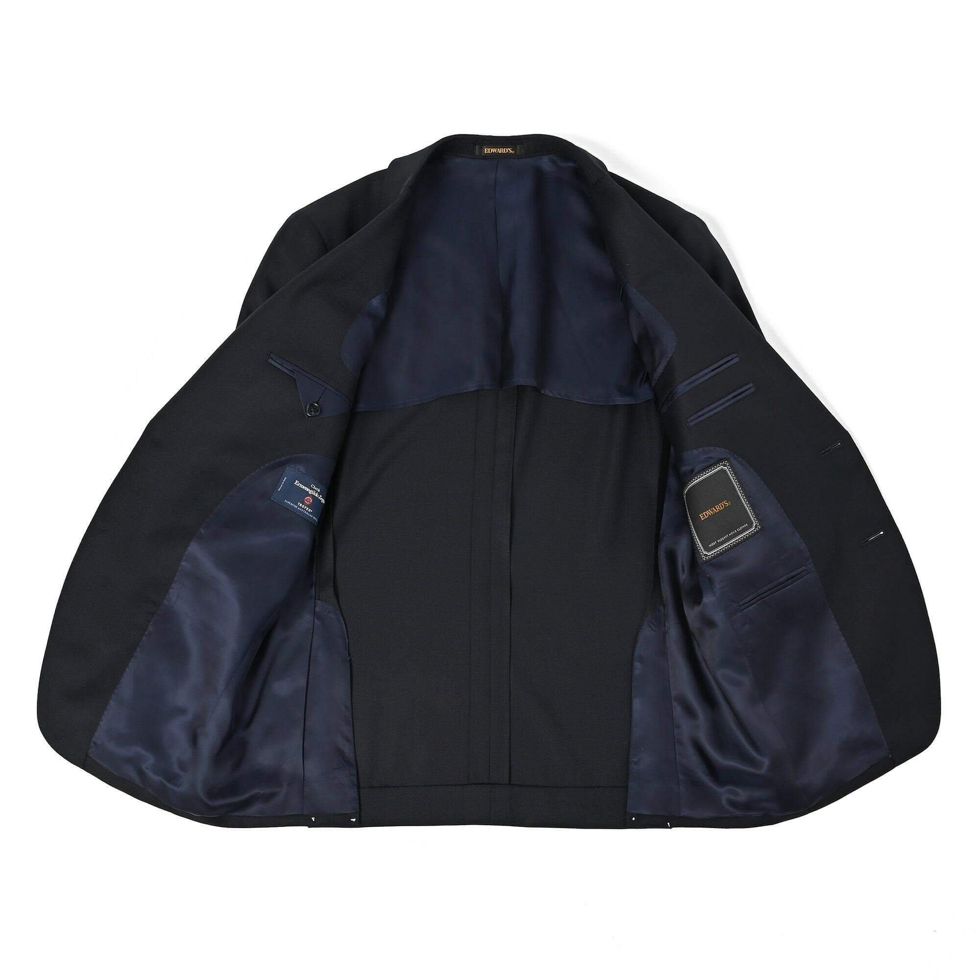 Ermenegildo Zegna TROFEO ウール ブレザージャケット ネイビー GJ-500-D