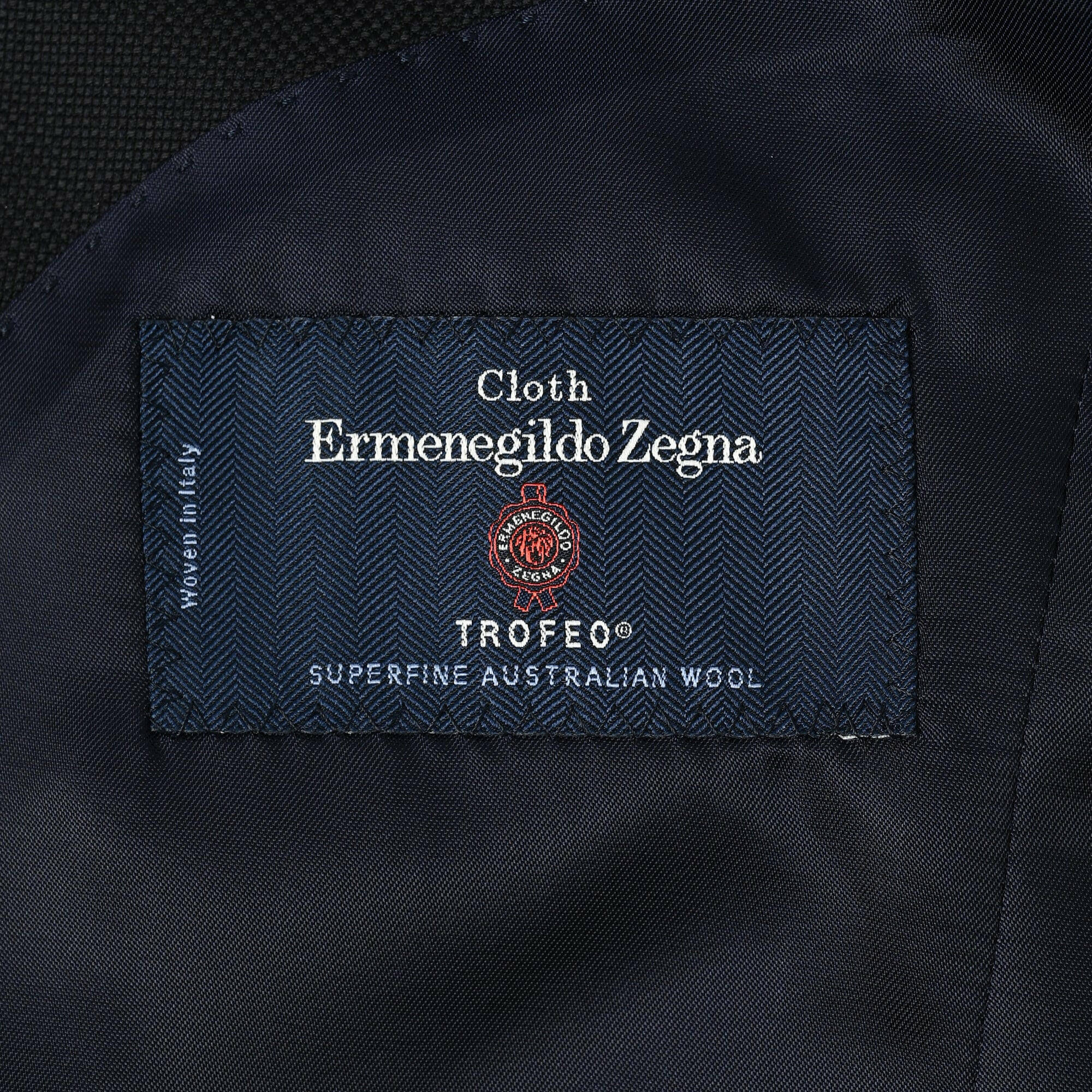 Ermenegildo Zegna TROFEO ウール ブレザージャケット ネイビー GJ-500-D