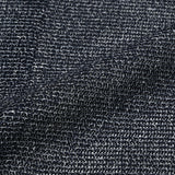 尾州 ウール リネン シルク カラミ織 ストレッチ ジャケット / ブルー / AB体.