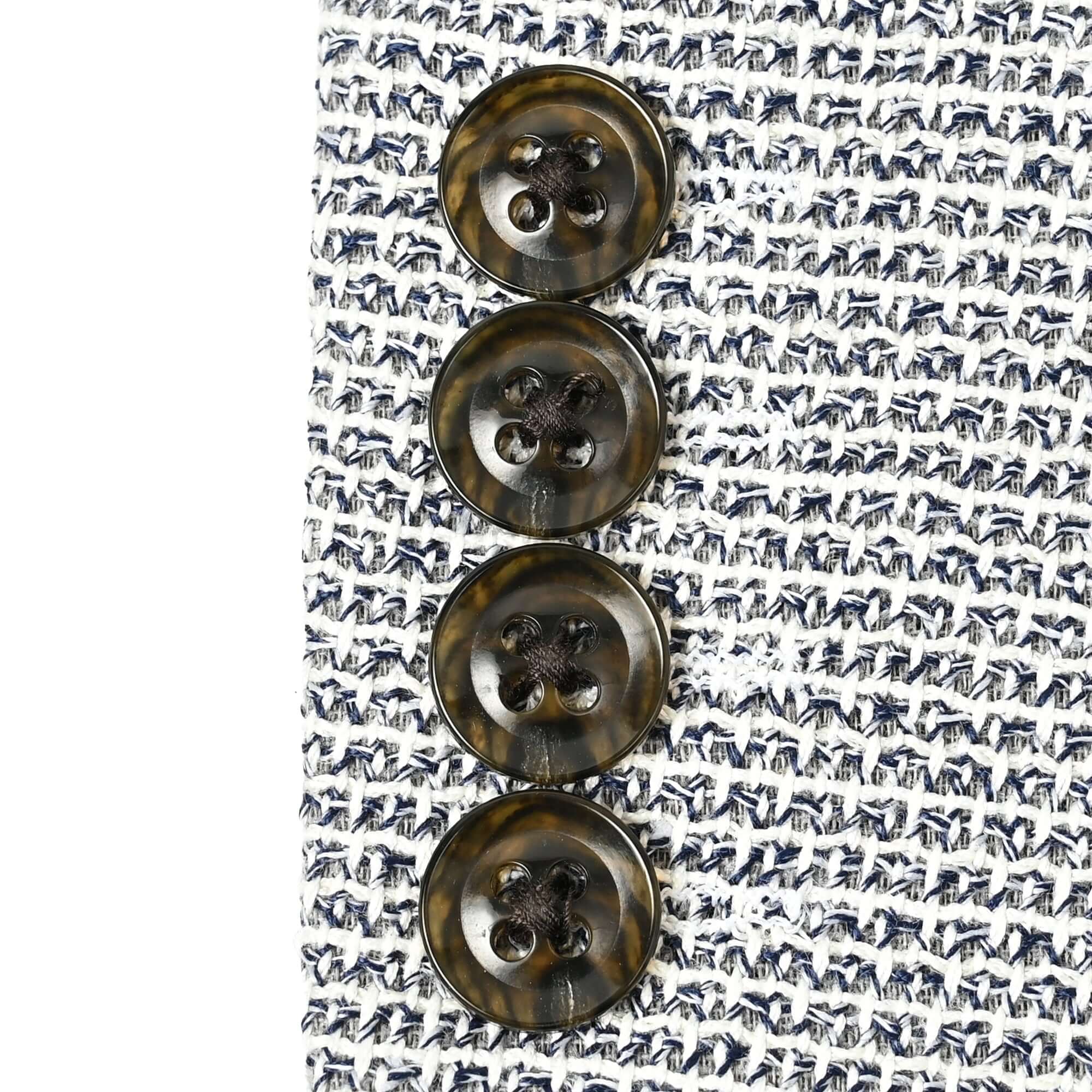 尾州ウール リネン シルク混 カラミ織 ジャケット ライトグレー GJ-702-C