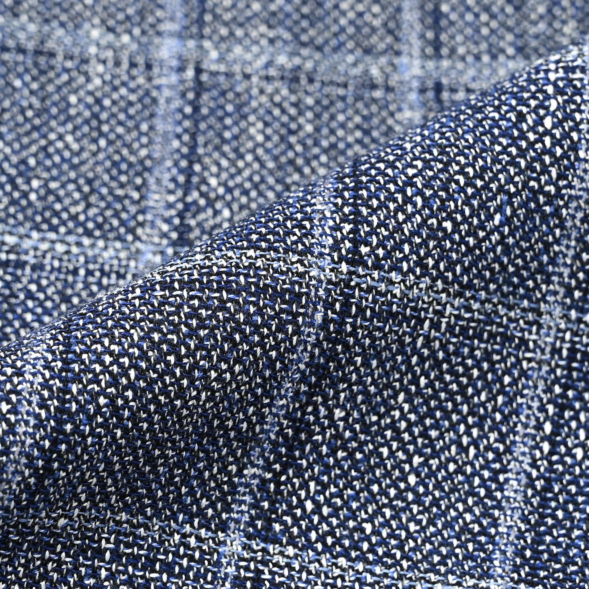 Paulo de Oliveira ウールリネン ジャケット ブルー GJ-703-E