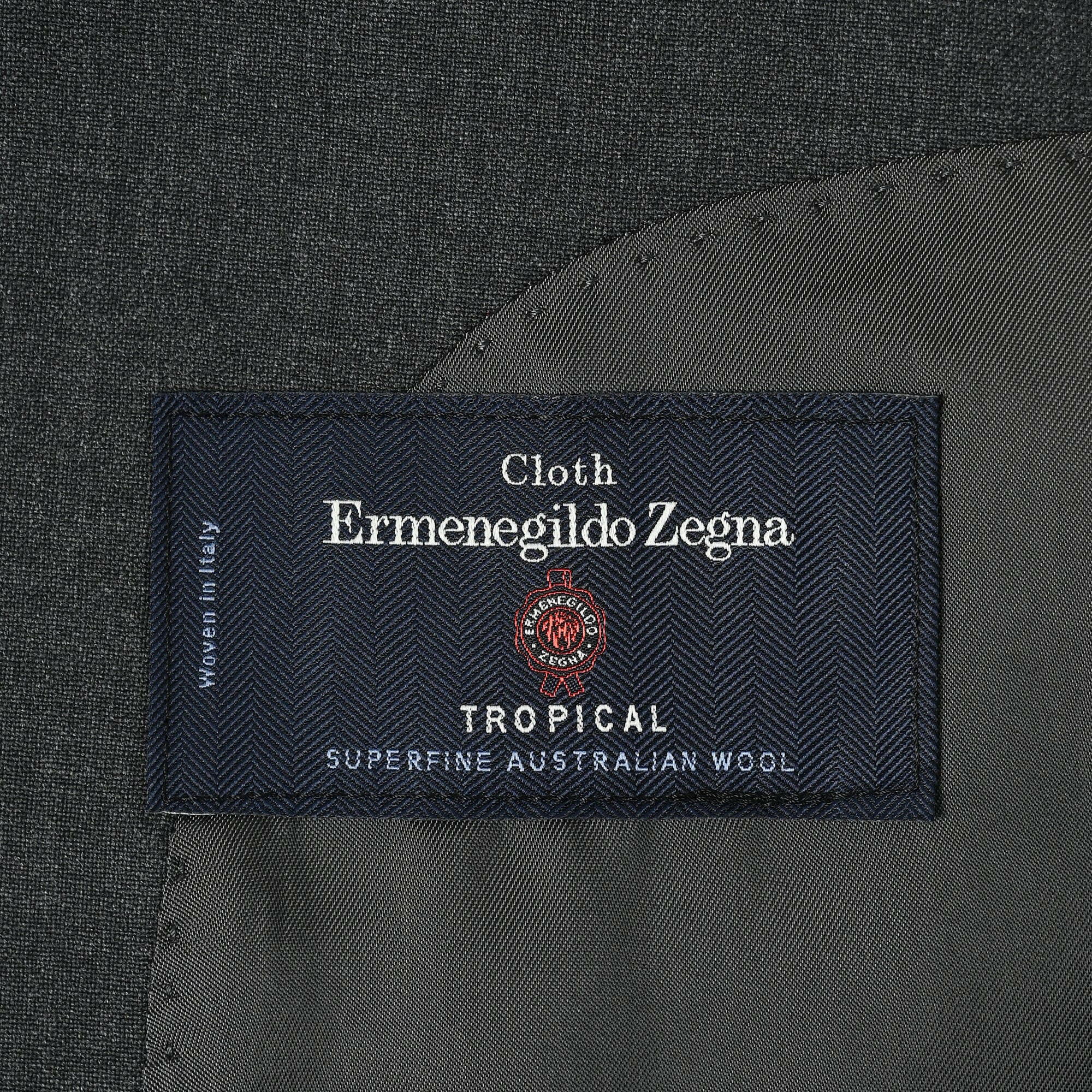 EDWARD'S - Ermenegildo Zegna(エルメネジルド ゼニア)TROPICAL 1タック スーツ / グレー / AB体,BB体.