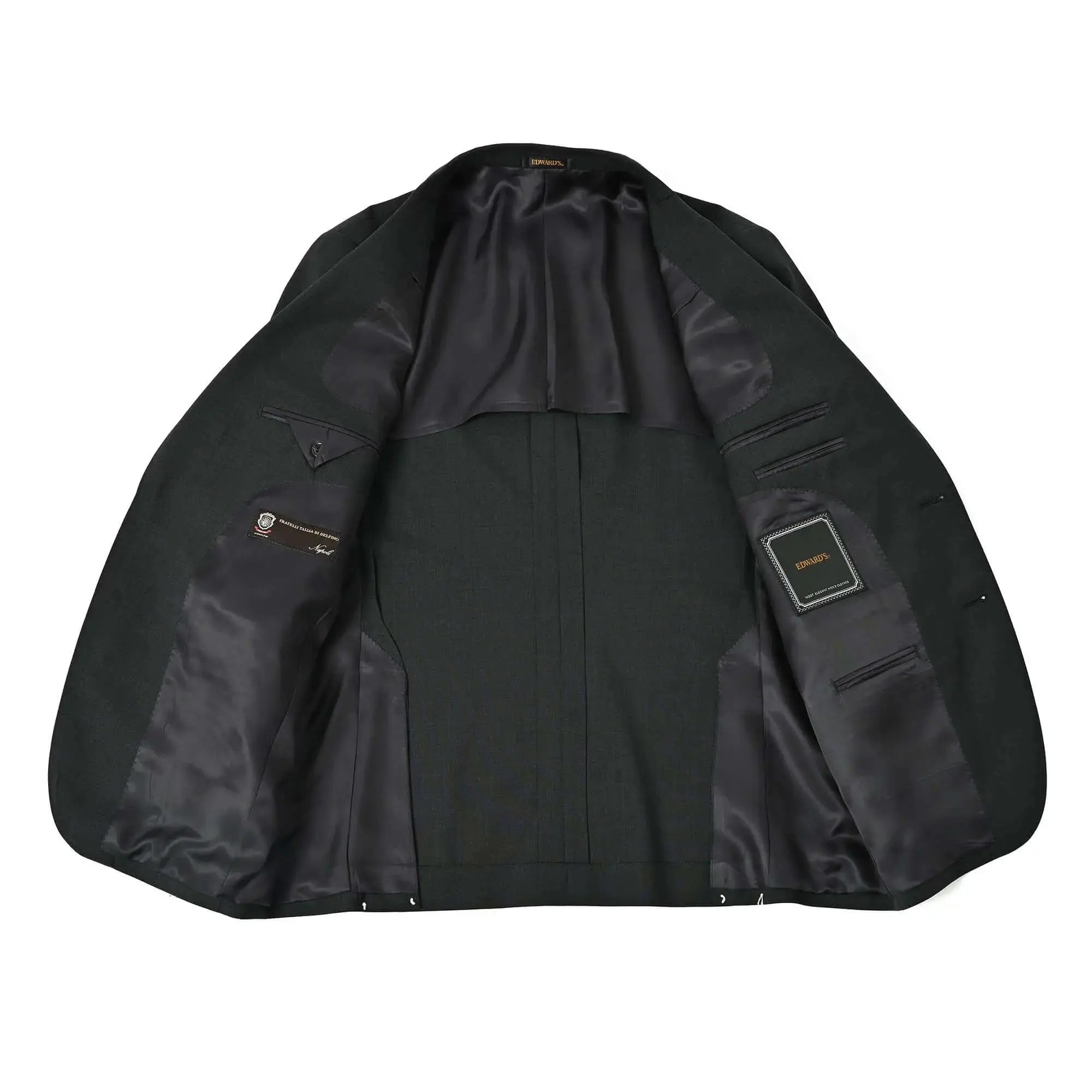 Fratelli Tallia di Delfino ウールスーツ チャコールグレー GS-700-A