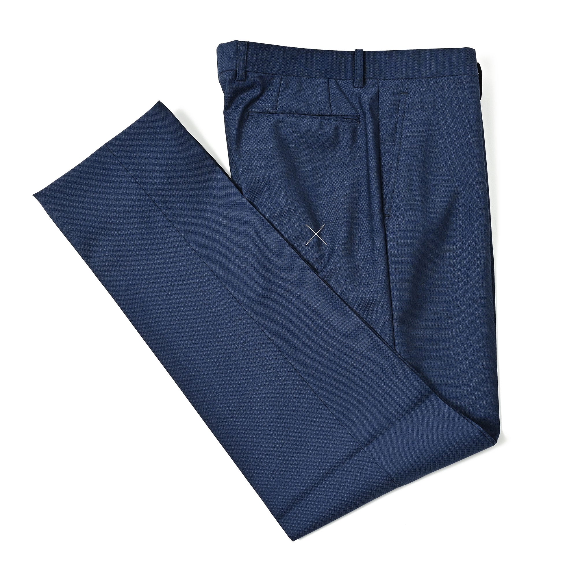 GUABELLO ウールスーツ インクブルー GS-701-E