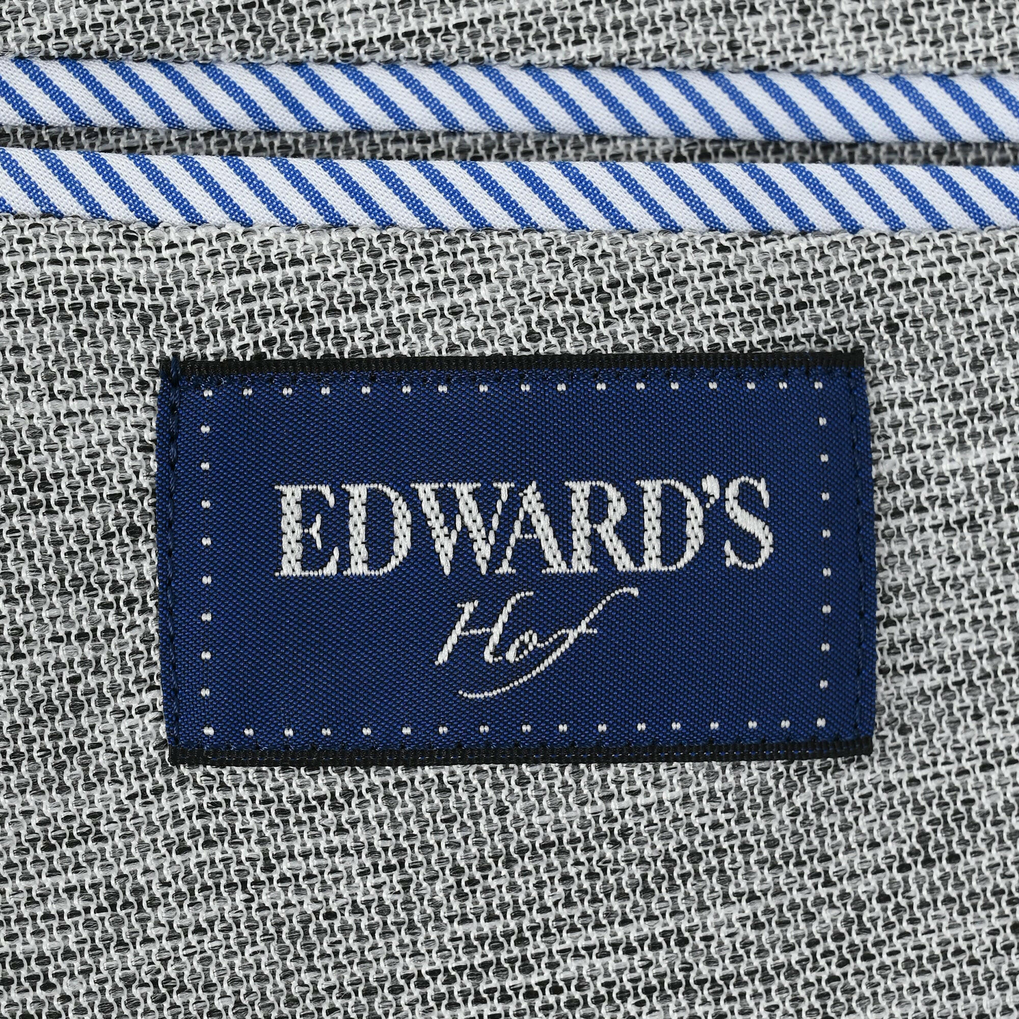 EDWARD'S Hof - カラミ織 ストレッチ ライトウェイト ジャケット / ライトグレー / S,M,L,LL.