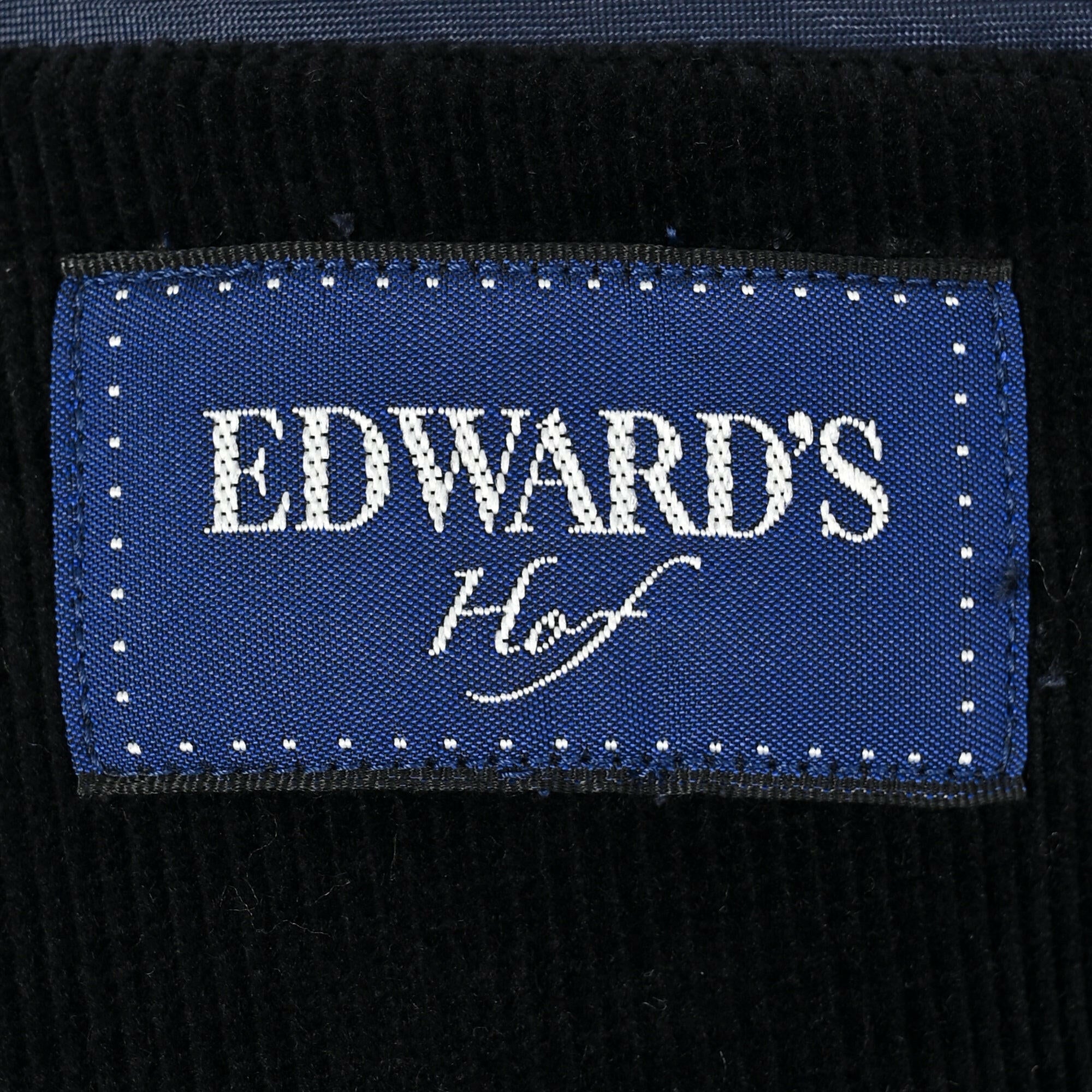 EDWARD'S Hof - コーデュロイ ストレッチ ライト ウェイト ジャケット(セットアップ可) / ネイビー / S,M,L,LL.
