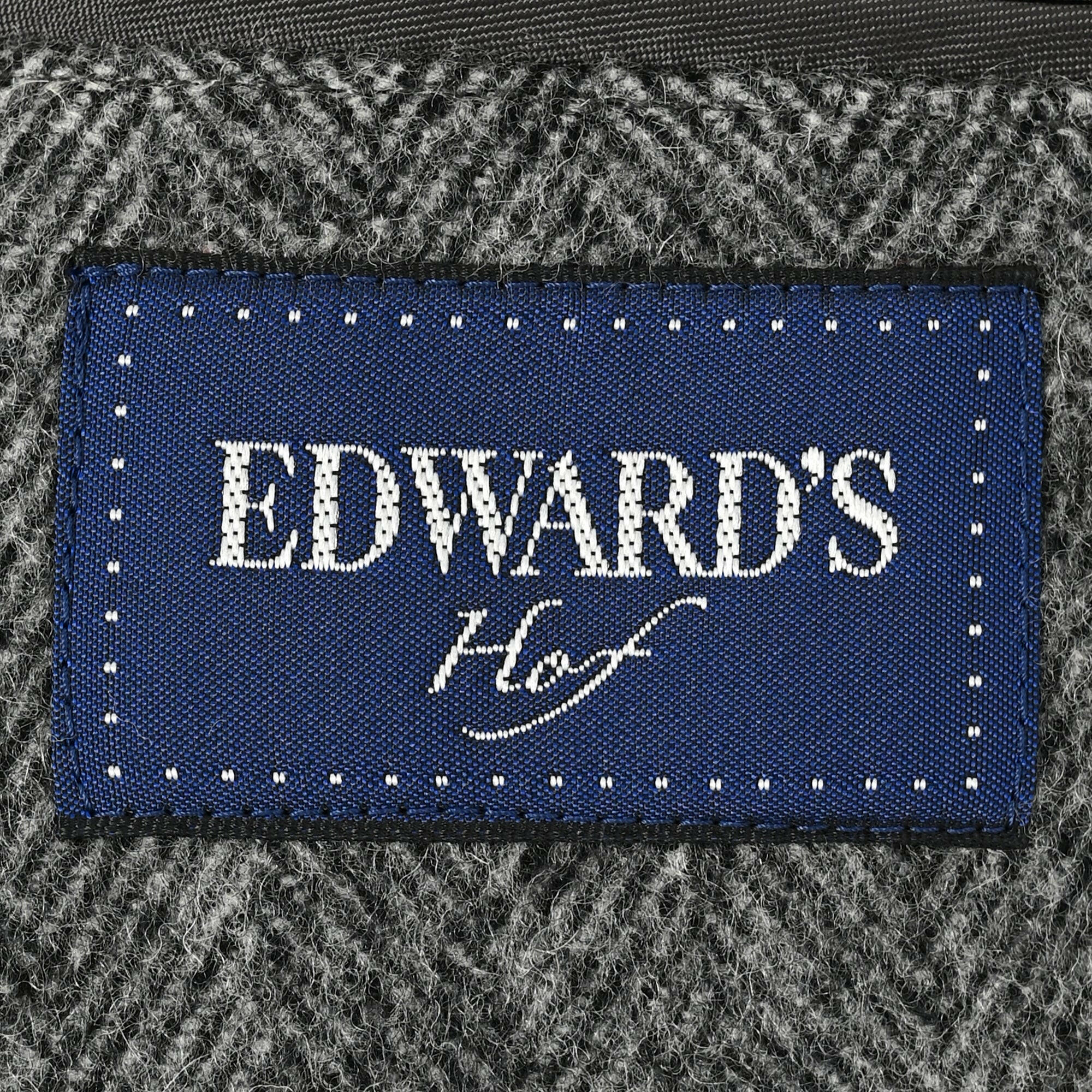 EDWARD'S Hof - RE: NEWOOL(リニュール)サスティナブル ライト ウェイト ジャケット ヘリンボーングレーS,M,L,LLHJ-473-B