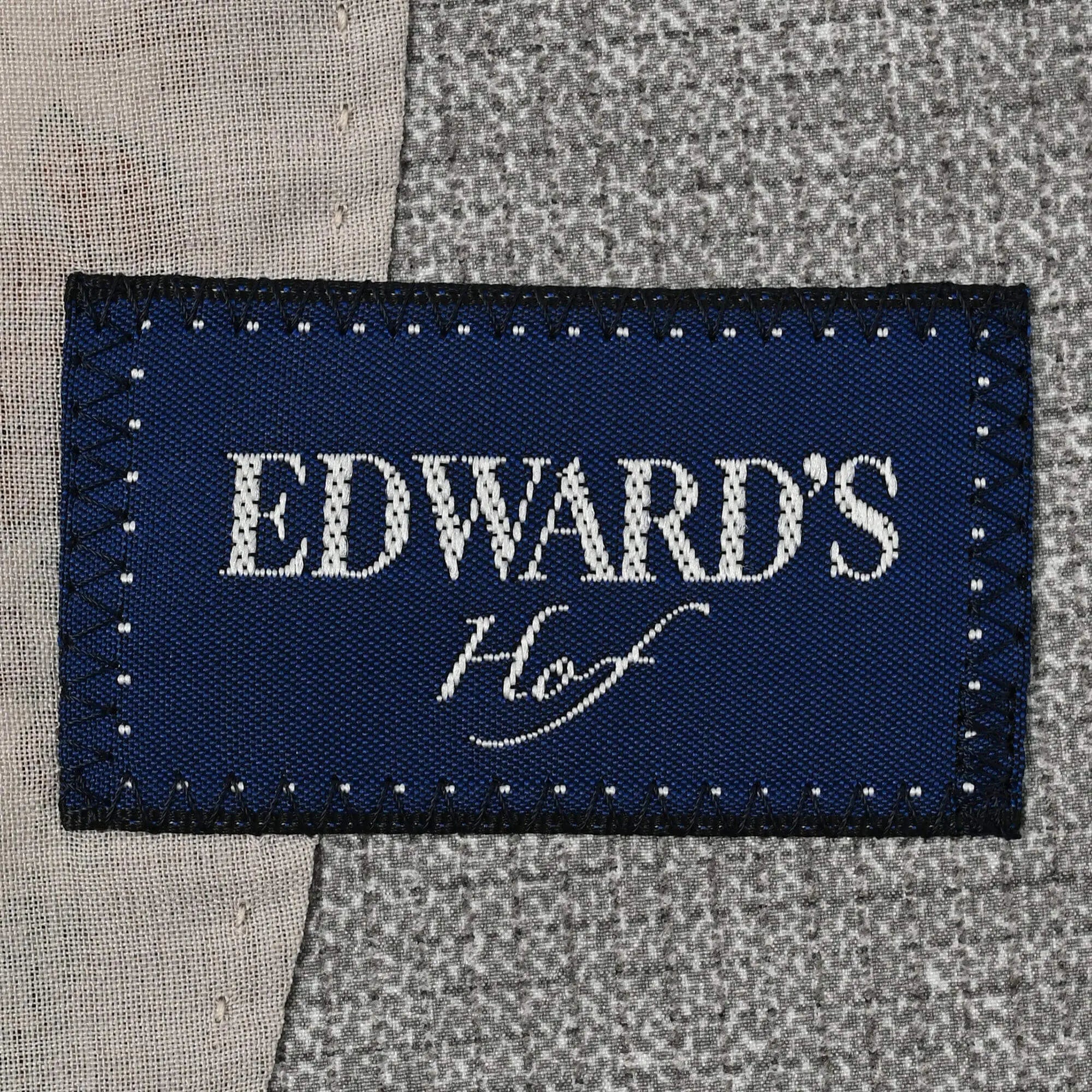 EDWARD'S Hof - COOL DOTS® ドビープリント ストレッチ ジャケット グレー HJ-571-C