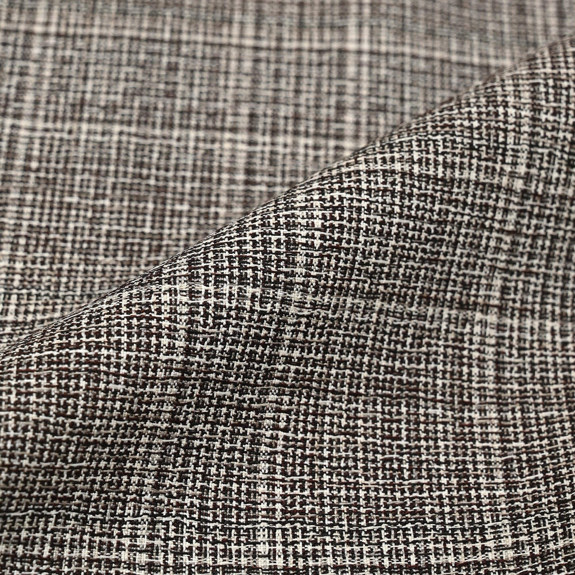 MARZOTTO ウール 高通気性 ライトウェイト ジャケット グレンチェック ブラウン HJ-572-G