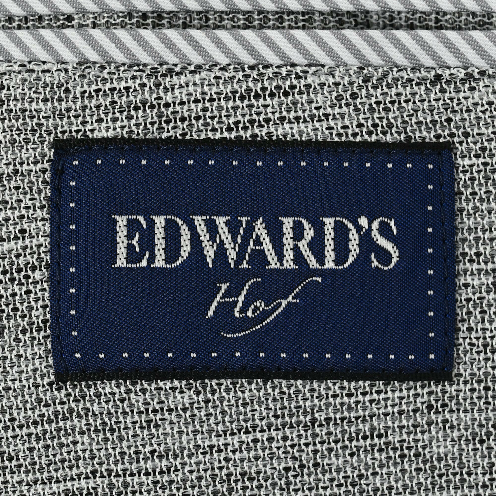 EDWARD'S Hof - カラミ織 ストレッチ ライトウェイト ジャケット / ライトグレー / S~LL,BM~BLL
