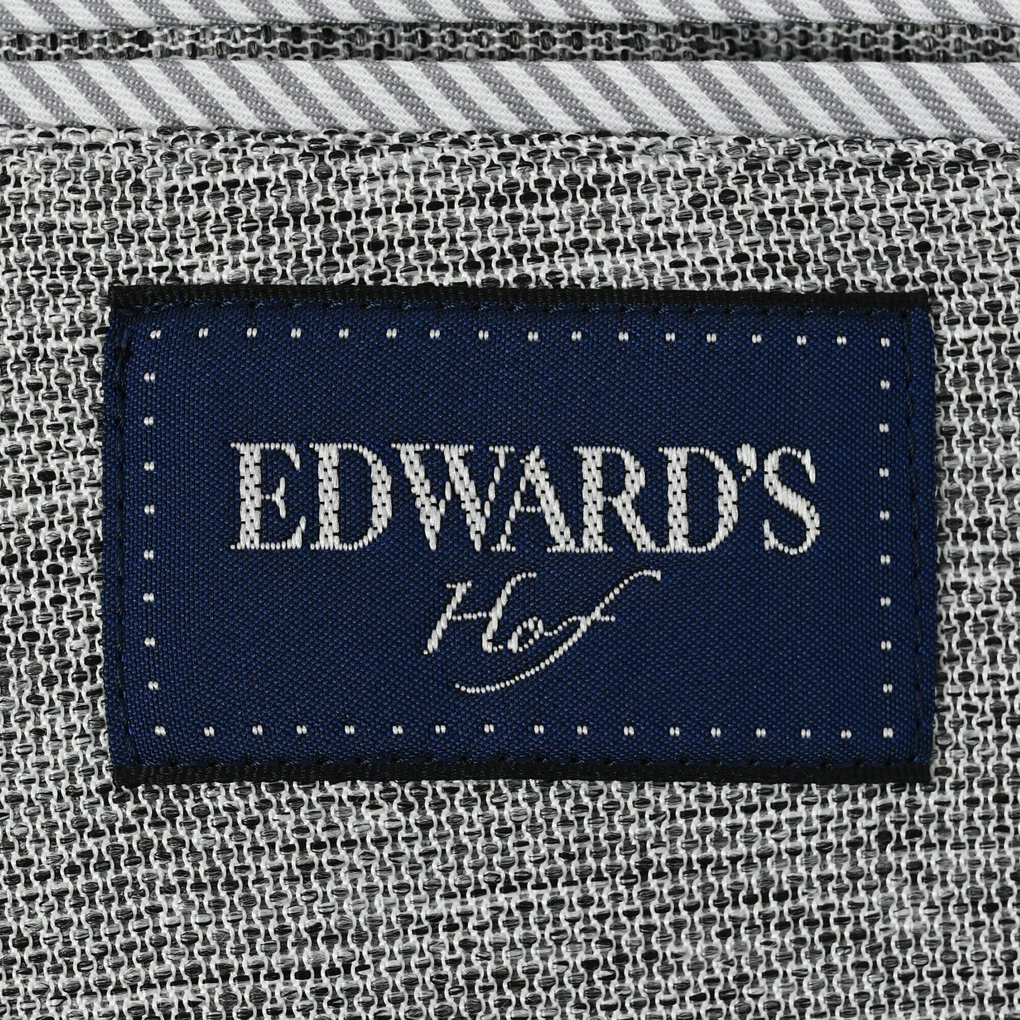 EDWARD'S Hof - カラミ織 ストレッチ ライトウェイト ジャケット ライトグレー HJ-573-C