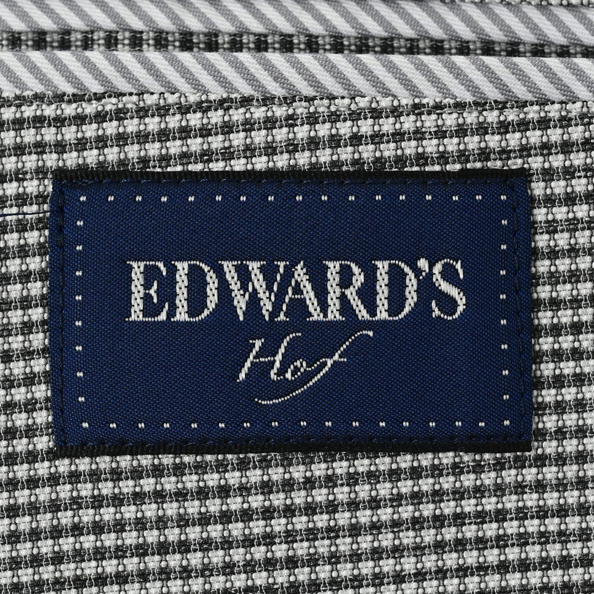 カラミ織 ストレッチ ライトウェイト ジャケット マイクロチェック グレー HJ-574-B