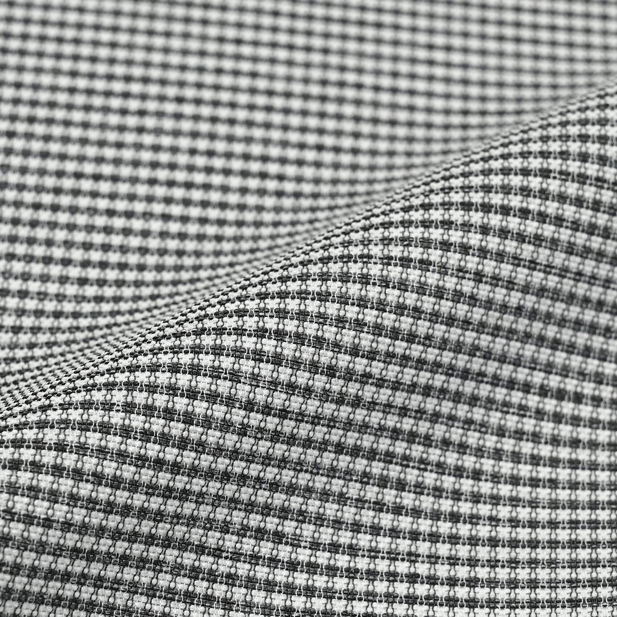 カラミ織 ストレッチ ライトウェイト ジャケット マイクロチェック グレー HJ-574-B