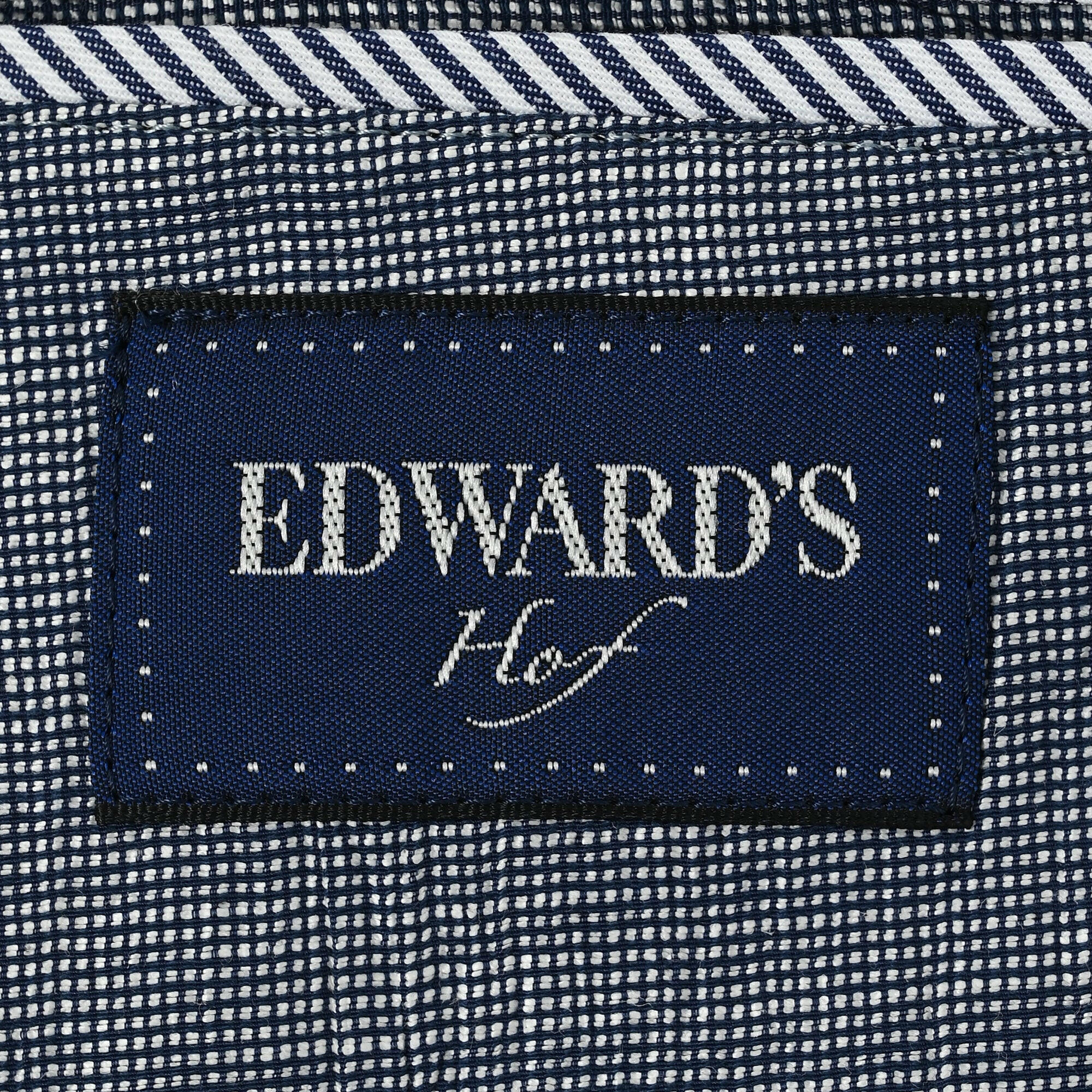 EDWARD'S Hof - リネンコットン ライトウェイト ジャケット / ネイビー / S~LL / HJ-575-D