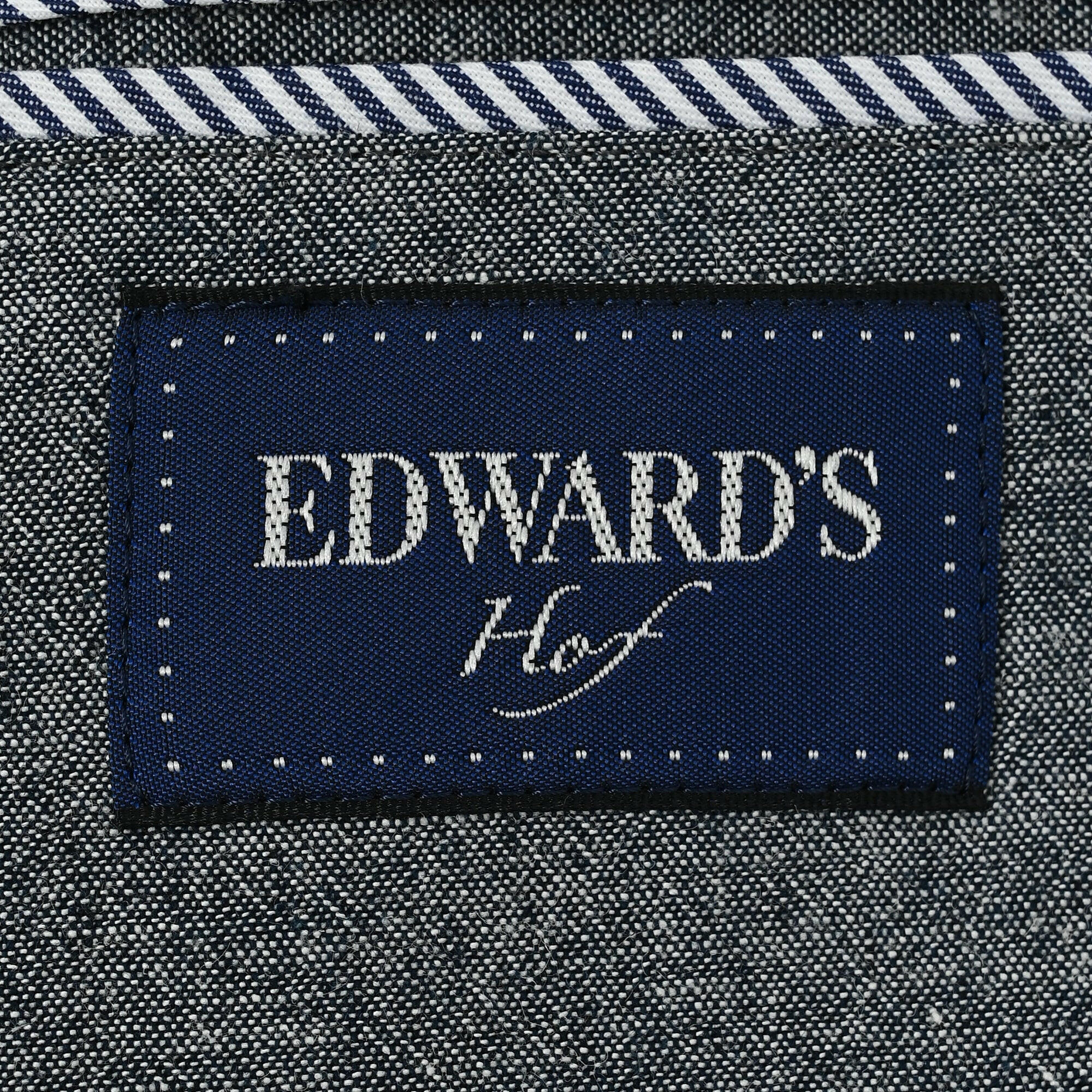 EDWARD'S Hof - リネンコットン ライトウェイト ジャケット / ブルー / S~LL,BM~BLL