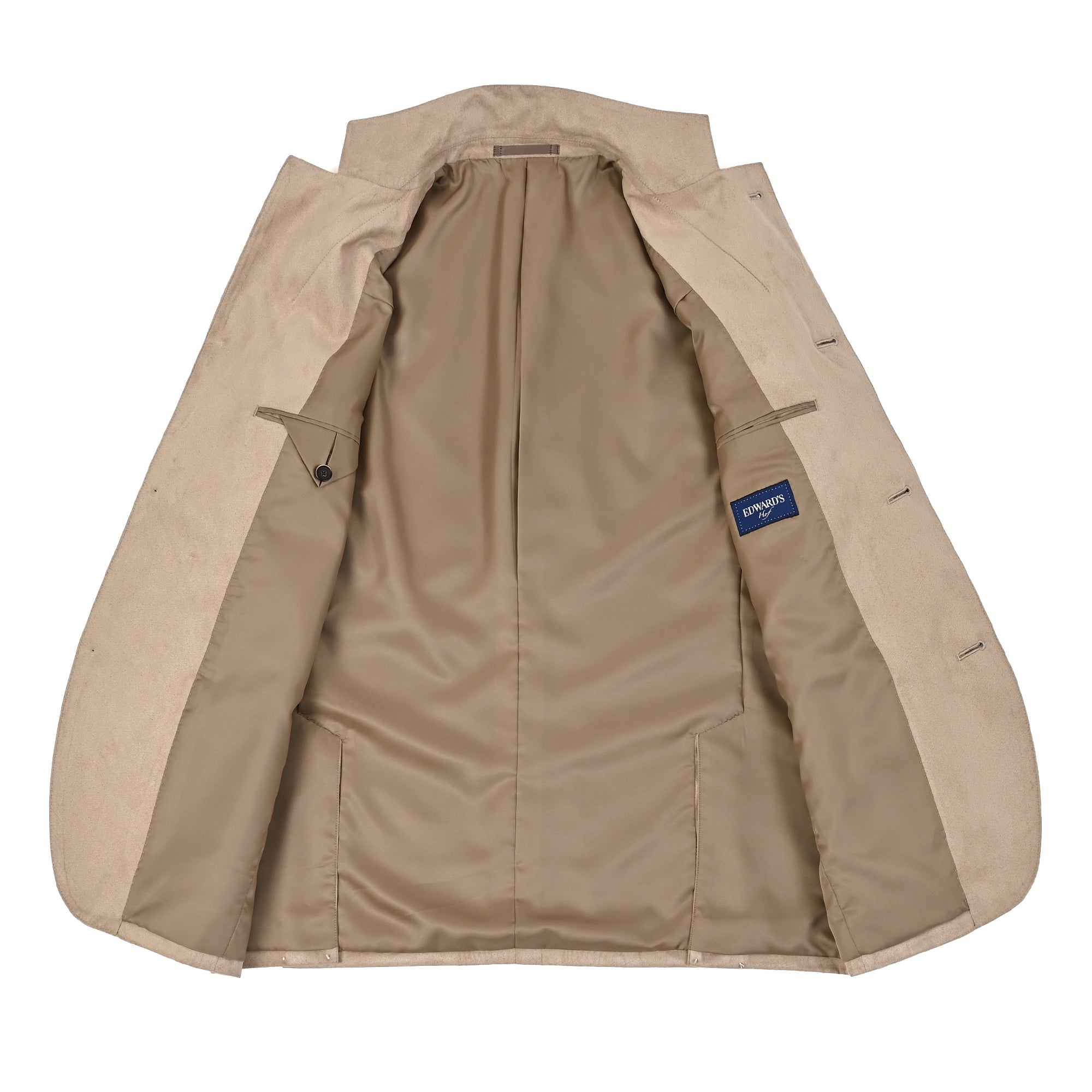 スウェード スタンドカラー ジャケット / マロン / M~LL寸 / HJ-673-H