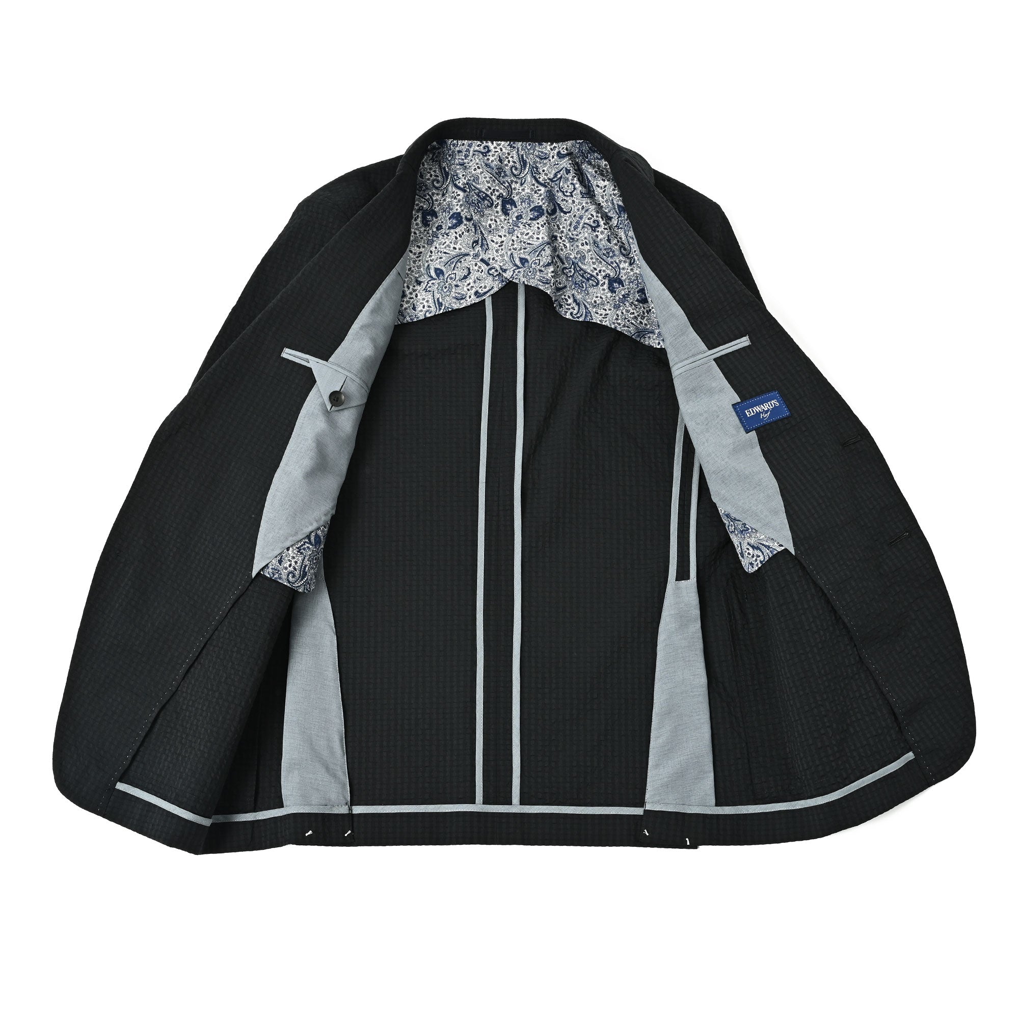 DOT AIR サッカー ジャケット セットアップ対応 ブラック HJ-770-X