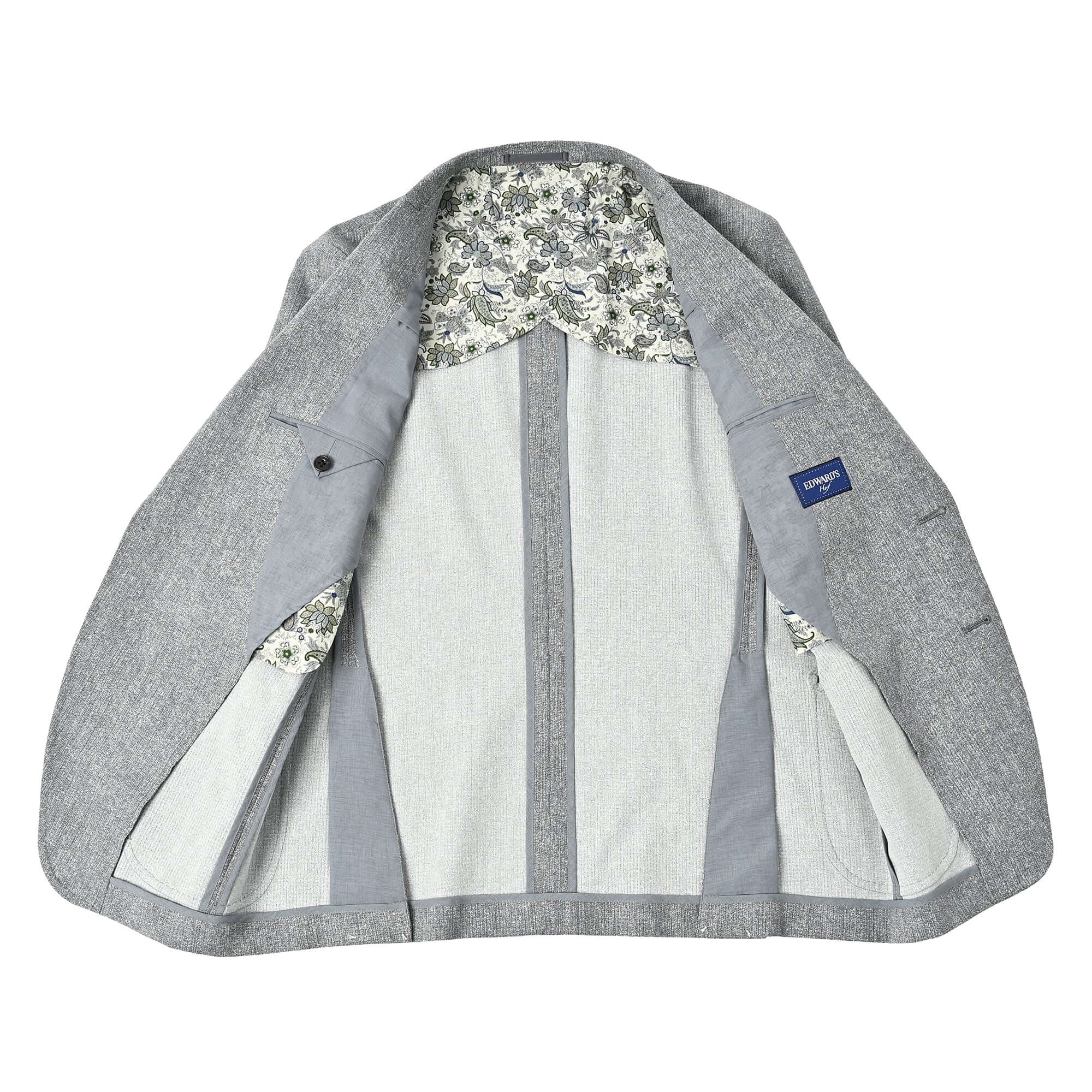 DOT AIR PRINT ジャケット ミディアムグレー HJ-772-B