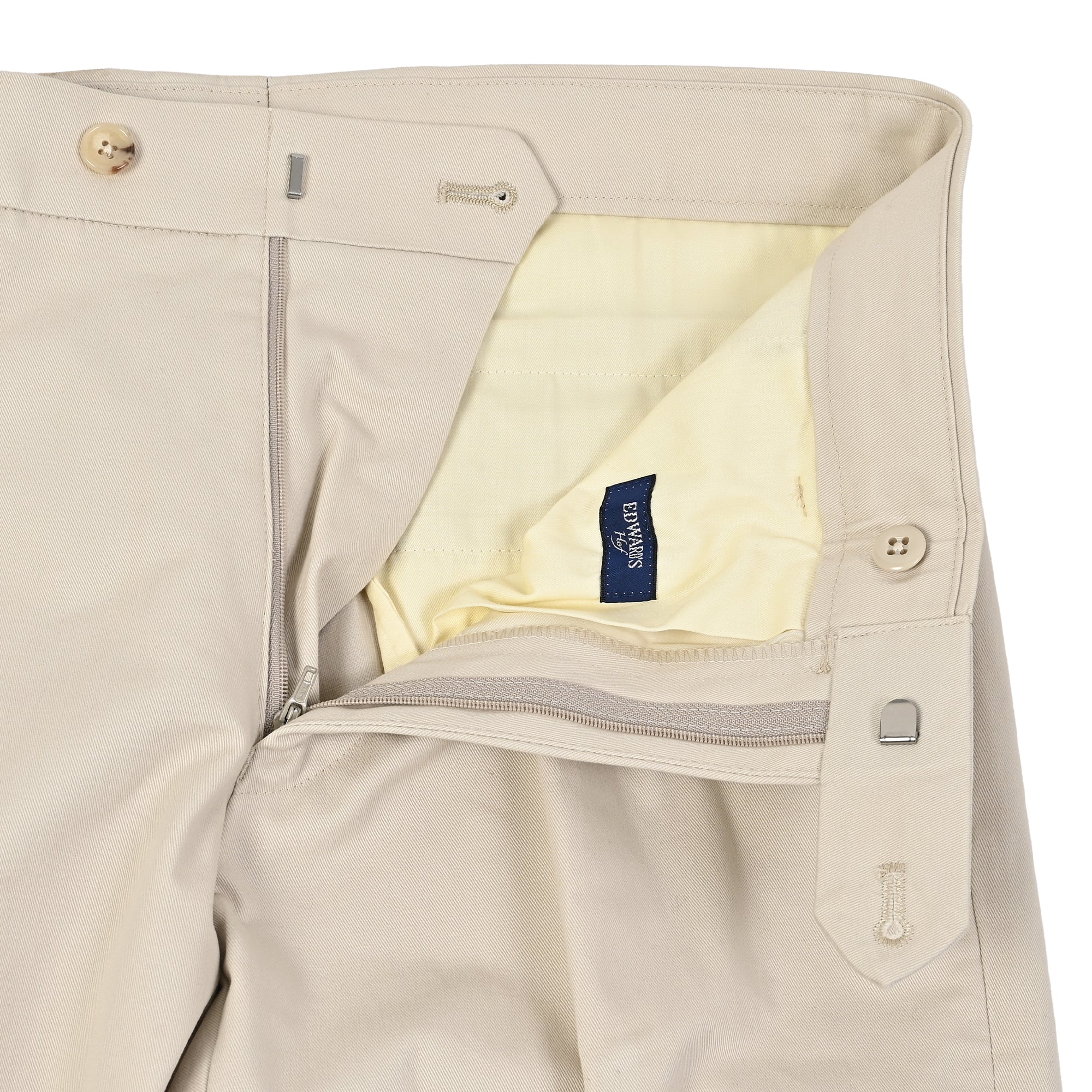 コットン ストレッチ トラウザーズ / サンドベージュ / 79~97 / HL-671-I