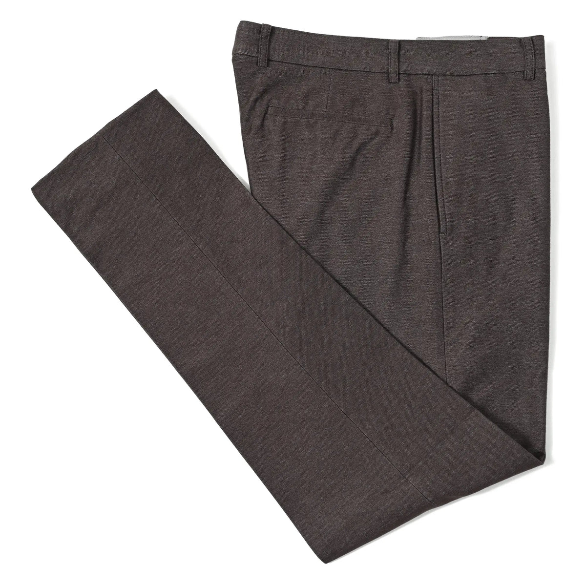 メランジデニムライクストレッチノータックスラックス HL-874