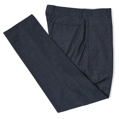 メランジデニムライクストレッチノータックスラックス HL-874