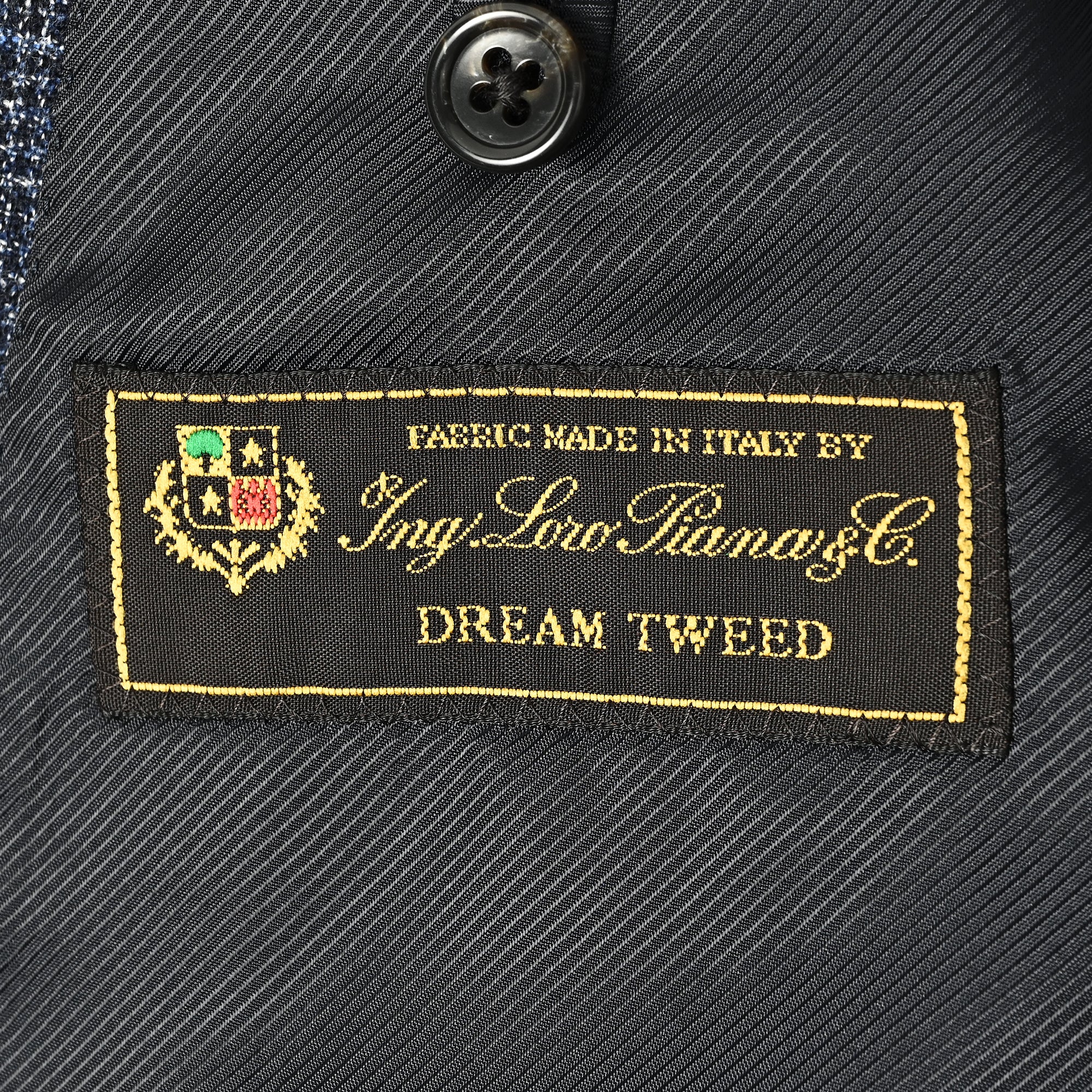Loro Piana(ロロ・ピアーナ)DREAM TWEED ウール ジャケット / インクブルー / AB体,BB体 / J-603-E
