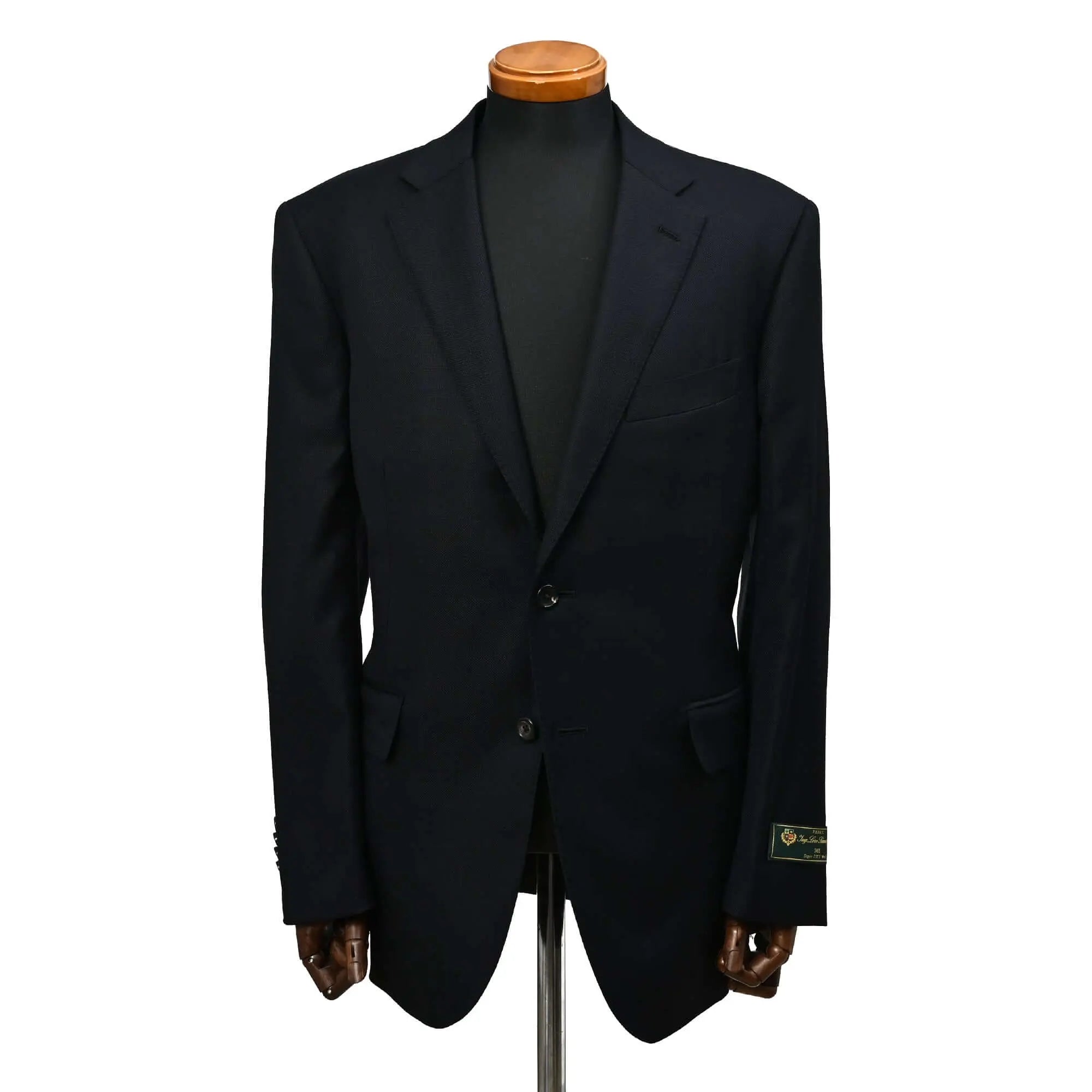 Loro Piana 365 SUPER130'S ウール ジャケット ネイビー J-622-D