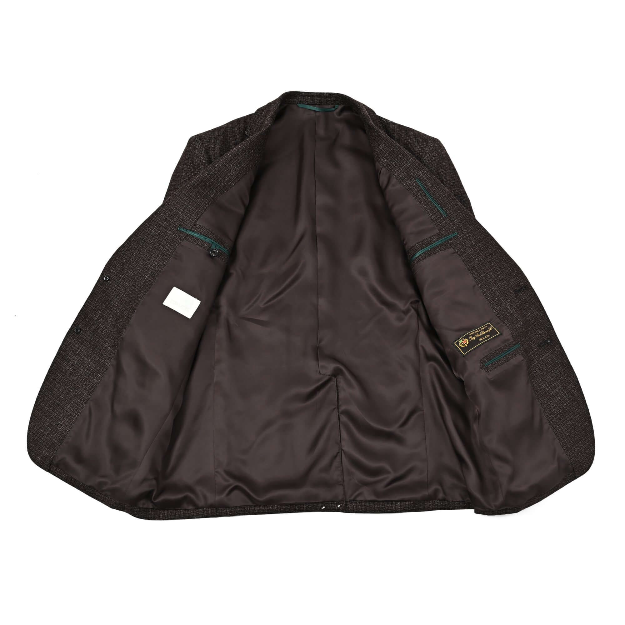 Loro Piana Silk Air ウール カシミア シルク混 ジャケット ブラウン J-623-G
