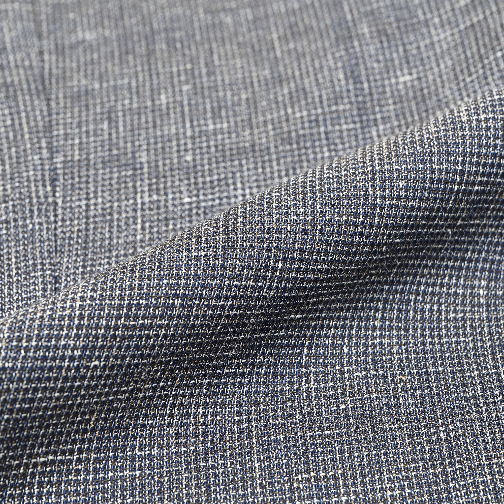 Paulo de Oliveira BASKET ウール リネン混 ストレッチ ライトウェイト ジャケット ダークブラウン J-704-G