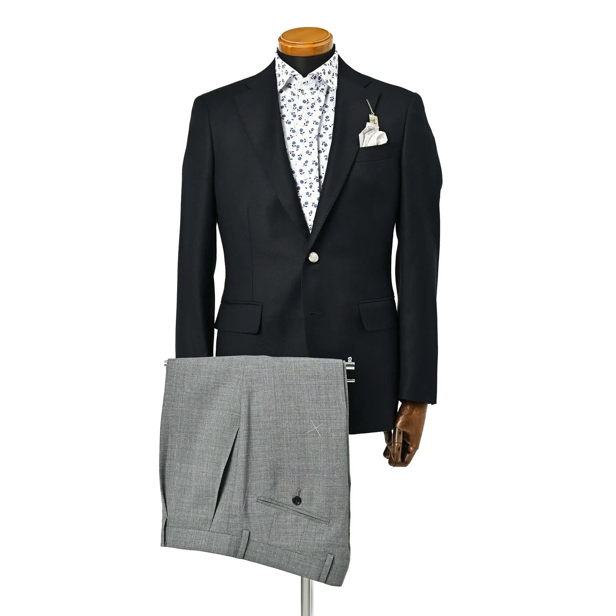 Ermenegildo Zegna TROFEO ウールジャケット ダークネイビー JM-700-D