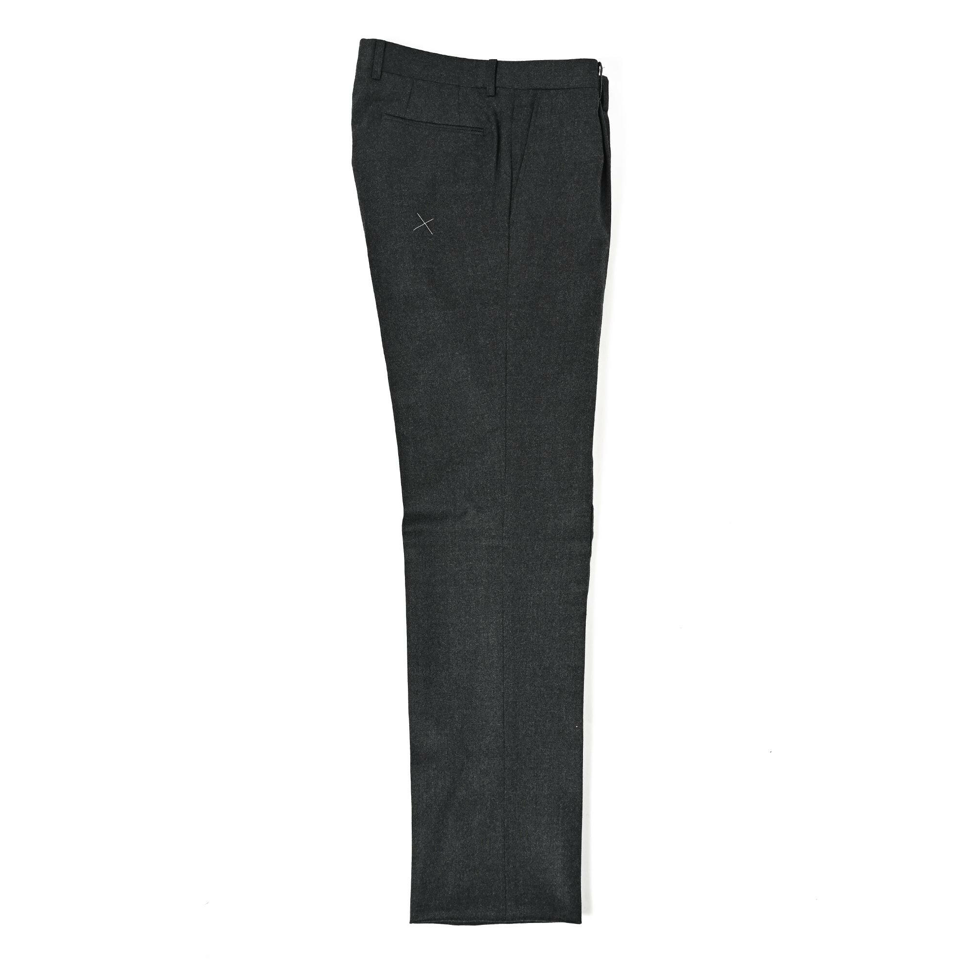 ウールブレンド 1タック ストレッチ スラックス / 82-97.