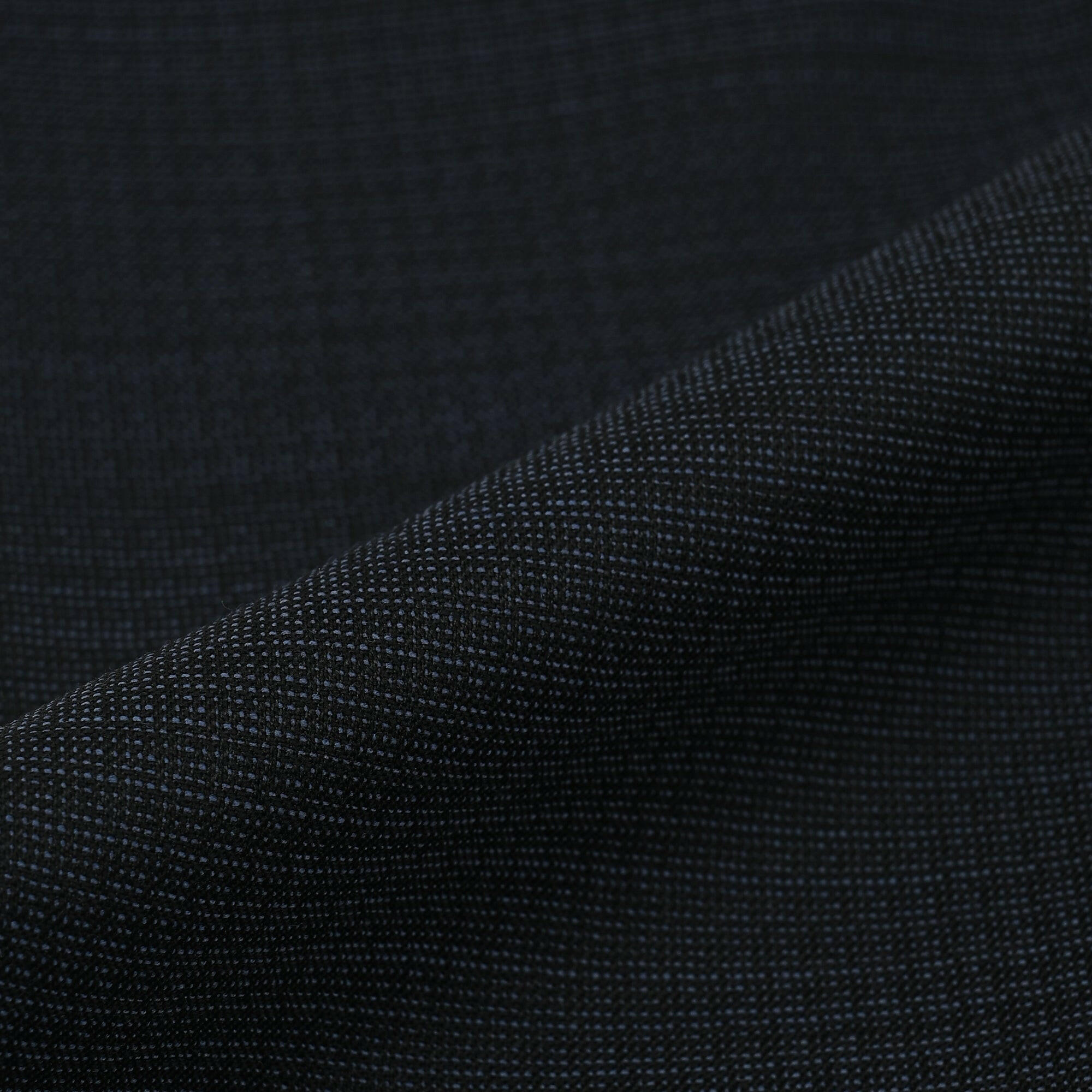 ウールブレンド ウォッシャブル ナチュラルストレッチ スラックス / ブルー