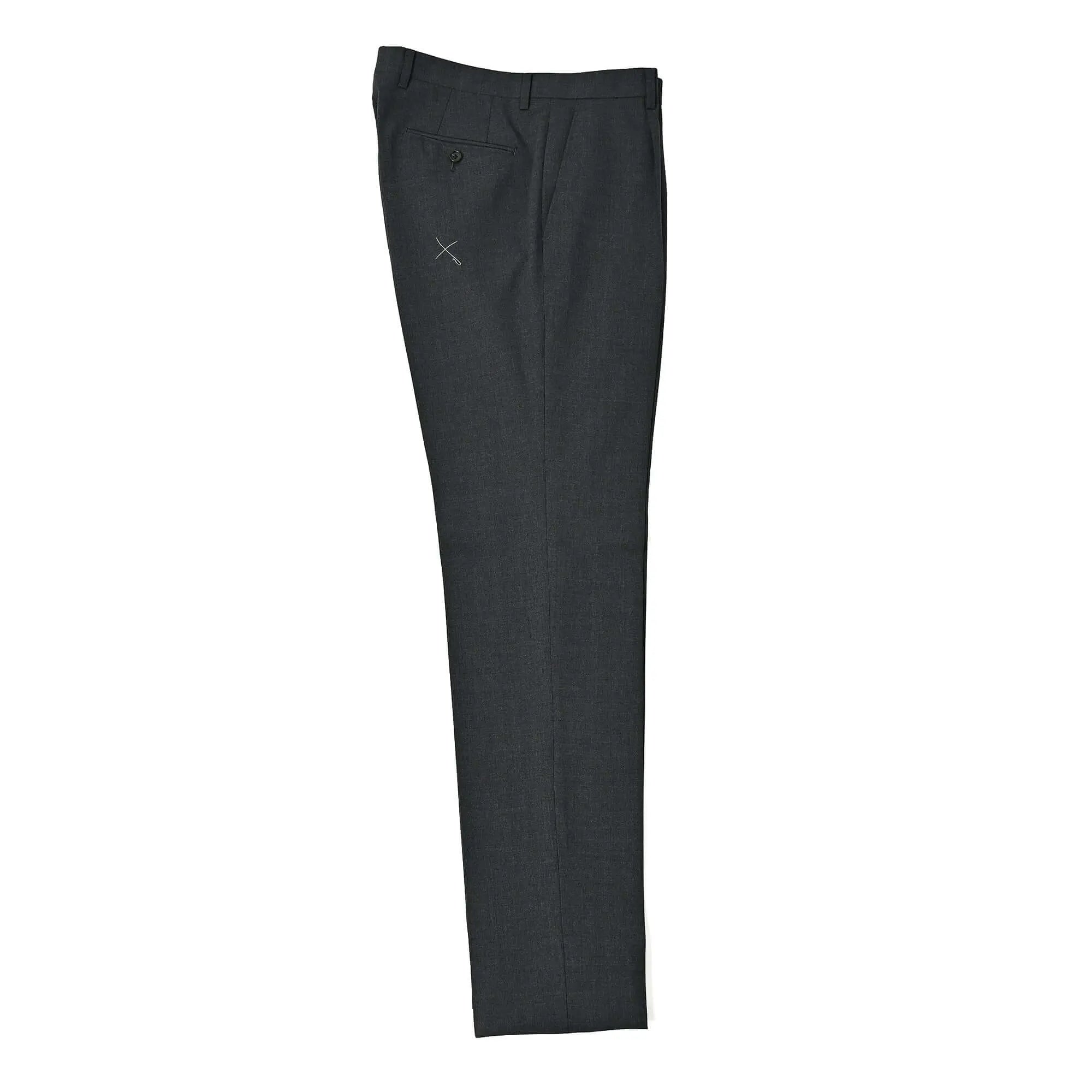 HIGH TWIST ウール ドライ ストレッチ 1タック トラウザーズ L-701