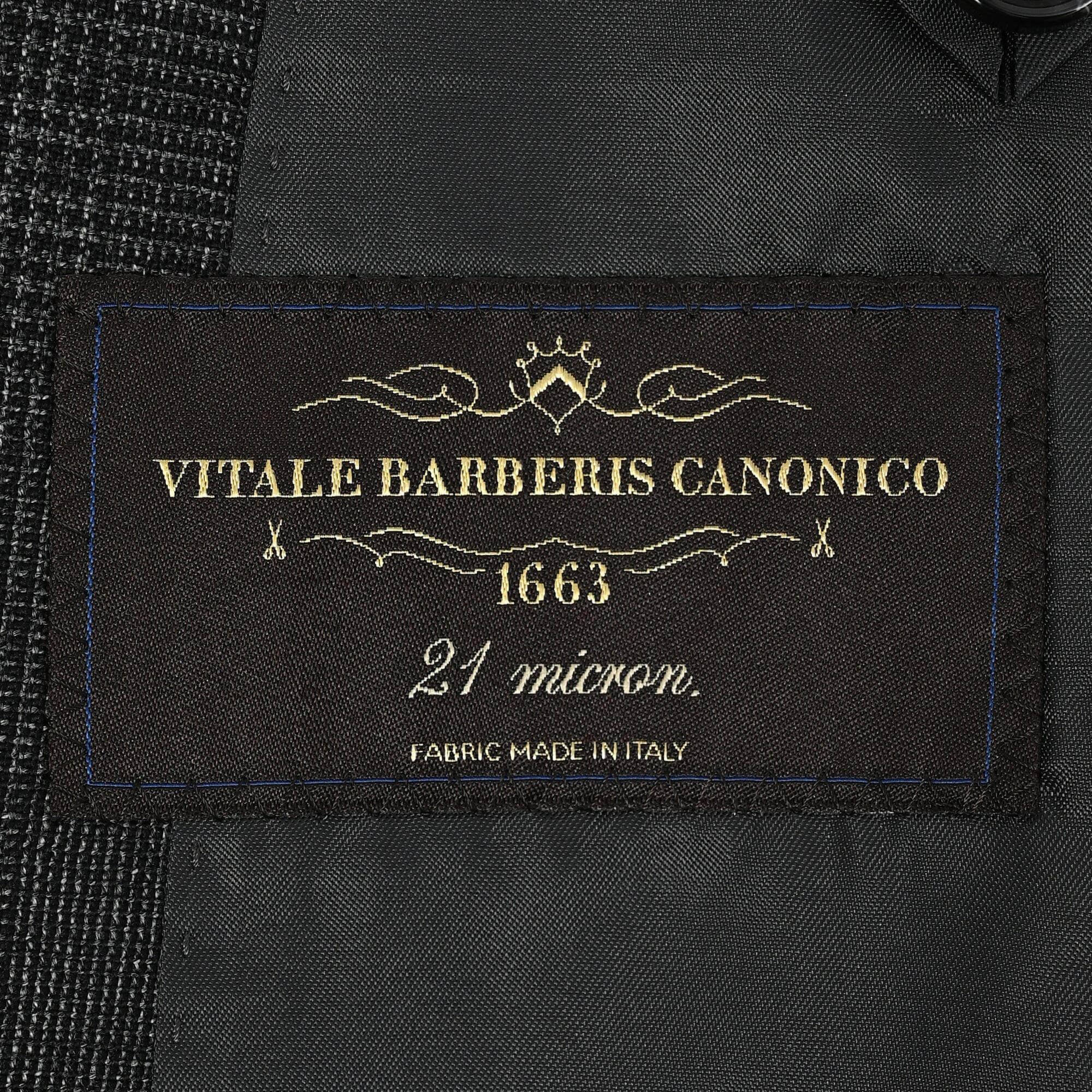 CANONICO 21Micron ウール スーツ グレー S-512-B