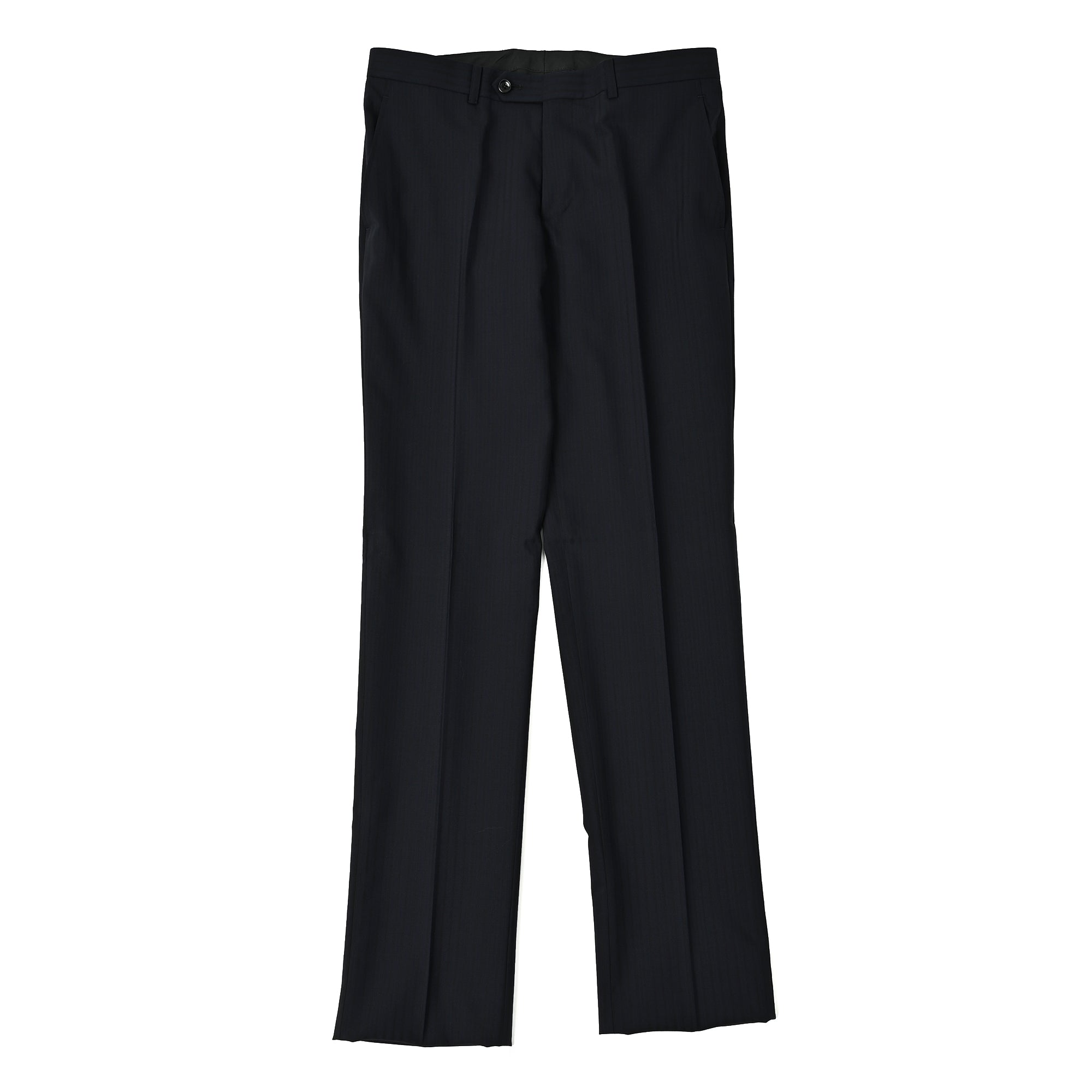 【一部店舗商品】Super100’S ウール スーツ シャドーストライプ ダークネイビー S-720-D