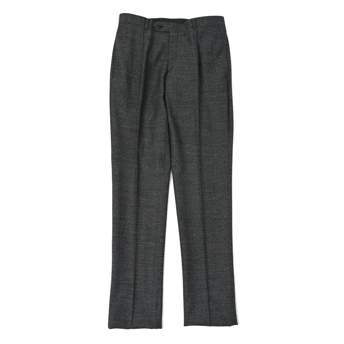 4PLY ウールワンタックスーツ 織り柄 メランジグレー S-804 EDWARD'S
