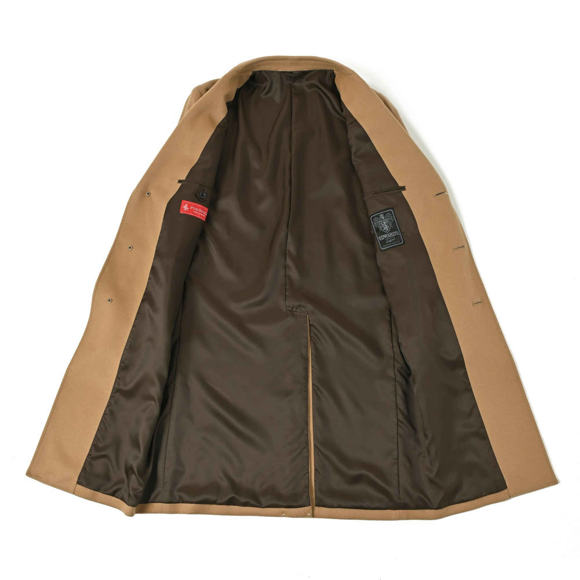 PIACENZA(ピアツェンツァ)カシミヤ チェスター フィールド コート / ベージュ / S,M,L.