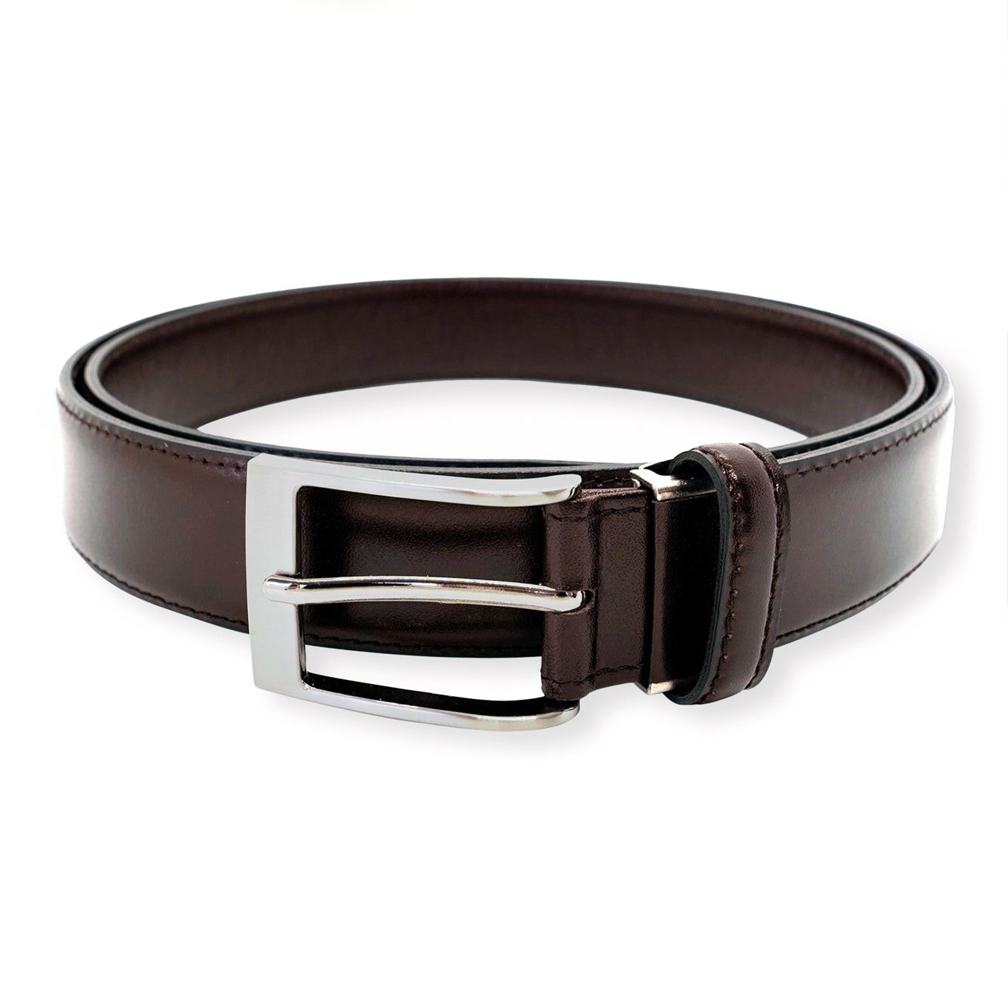 クラシック レザー ベルト / ブラウン