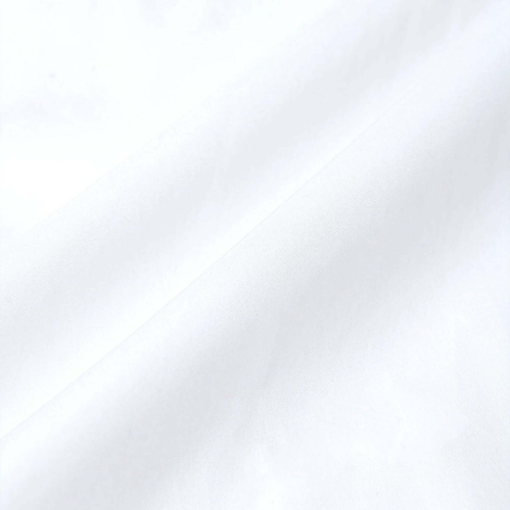 セミワイドカラー ドレス シャツ (140番双糸) ホワイト D-900-Y