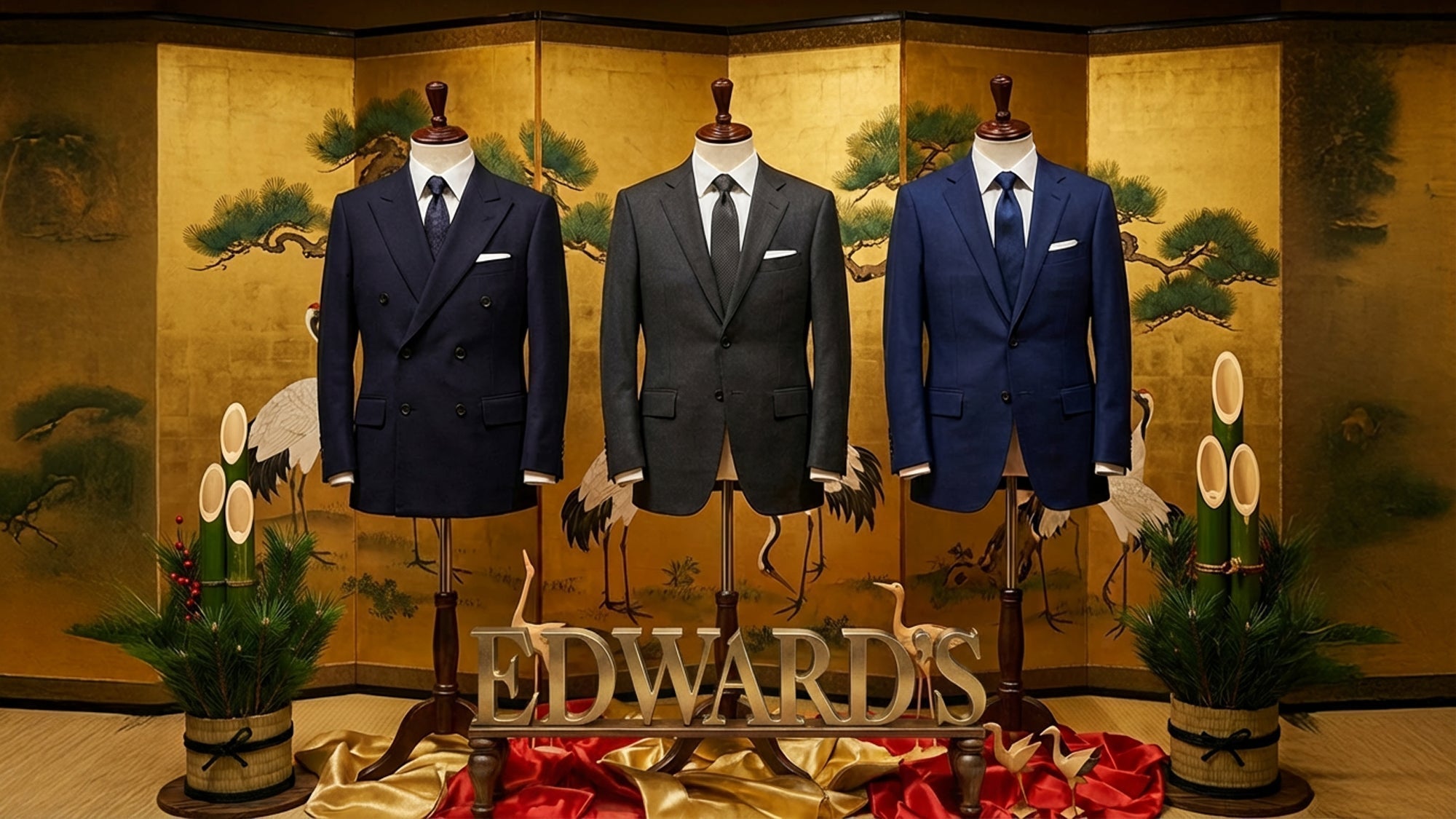 「謹賀新年」2026年のご挨拶とNew Year Saleのお知らせ ｜EDWARD'S（エドワーズ）公式