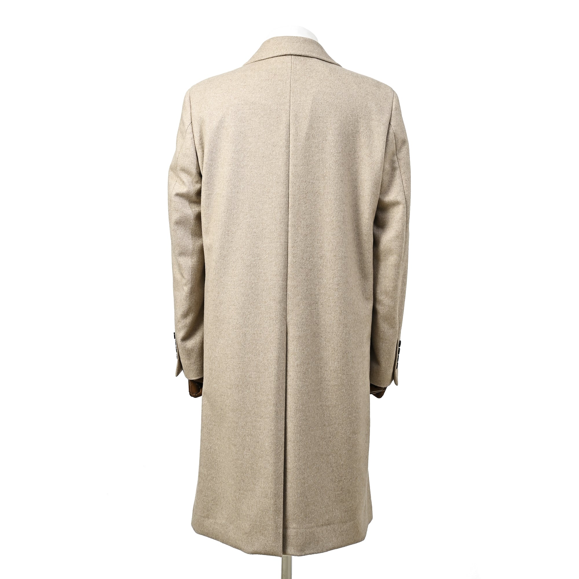 PIACENZA カシミヤ100% チェスターコート マロン W-611-H